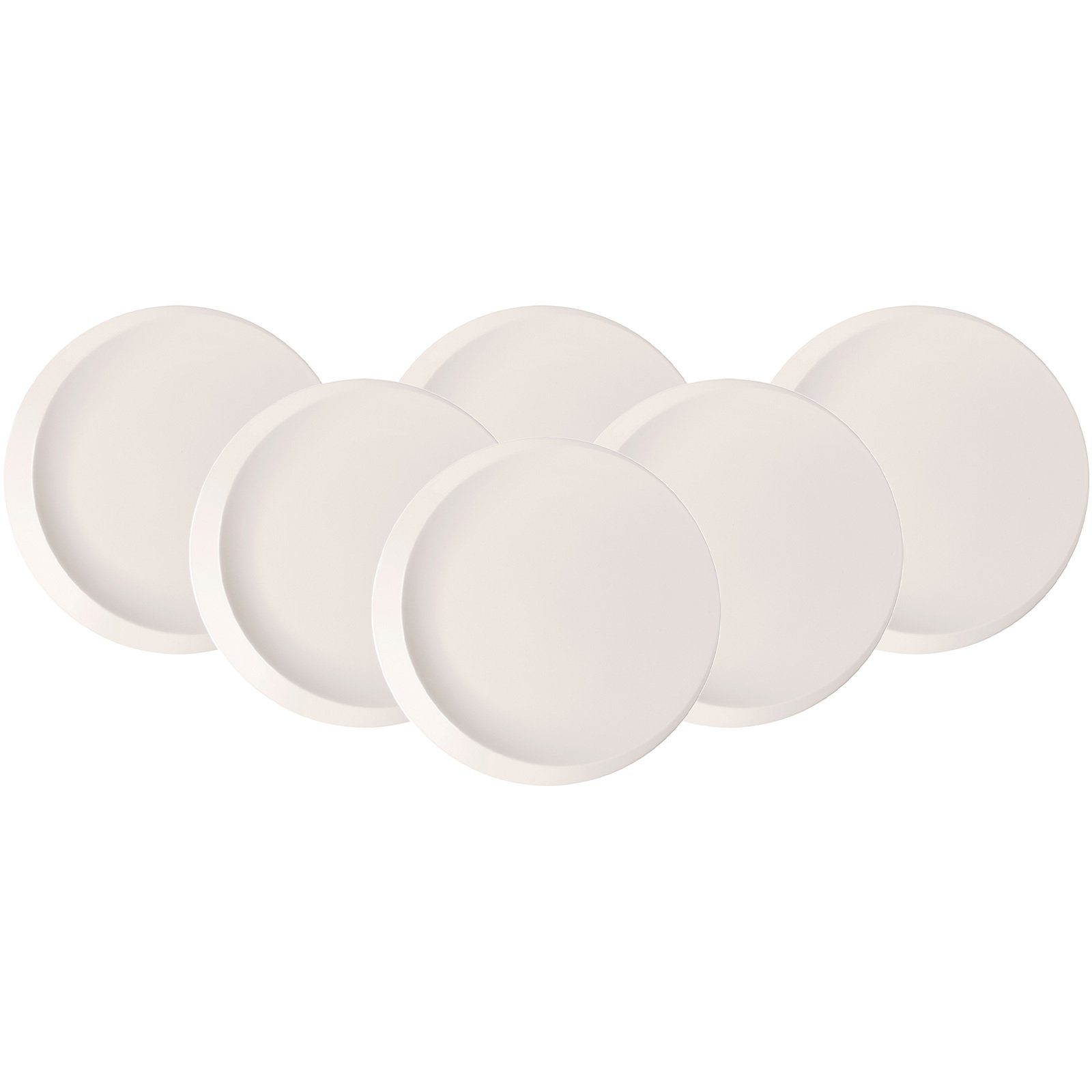 Villeroy & Boch Schale NewMoon Schale tief ø 29 cm 6er Set, Porzellan, (6 Schalen, 6-tlg)