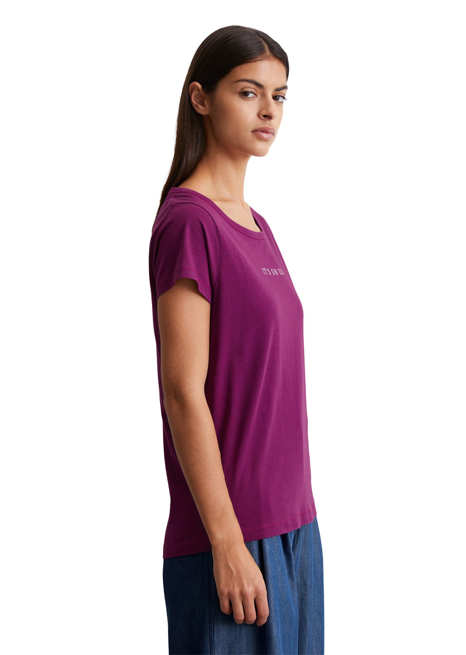 Marc O'Polo T-Shirt aus leichtem Single günstig online kaufen