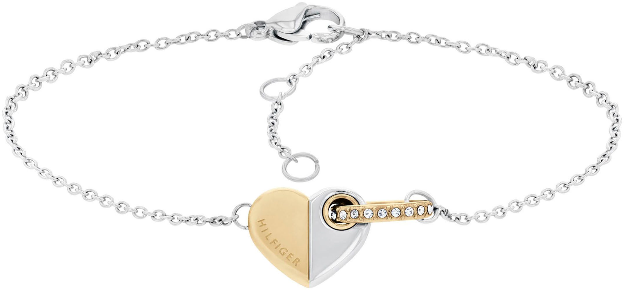 Tommy Hilfiger Armband SS24 LOVE, mit Glasstein günstig online kaufen