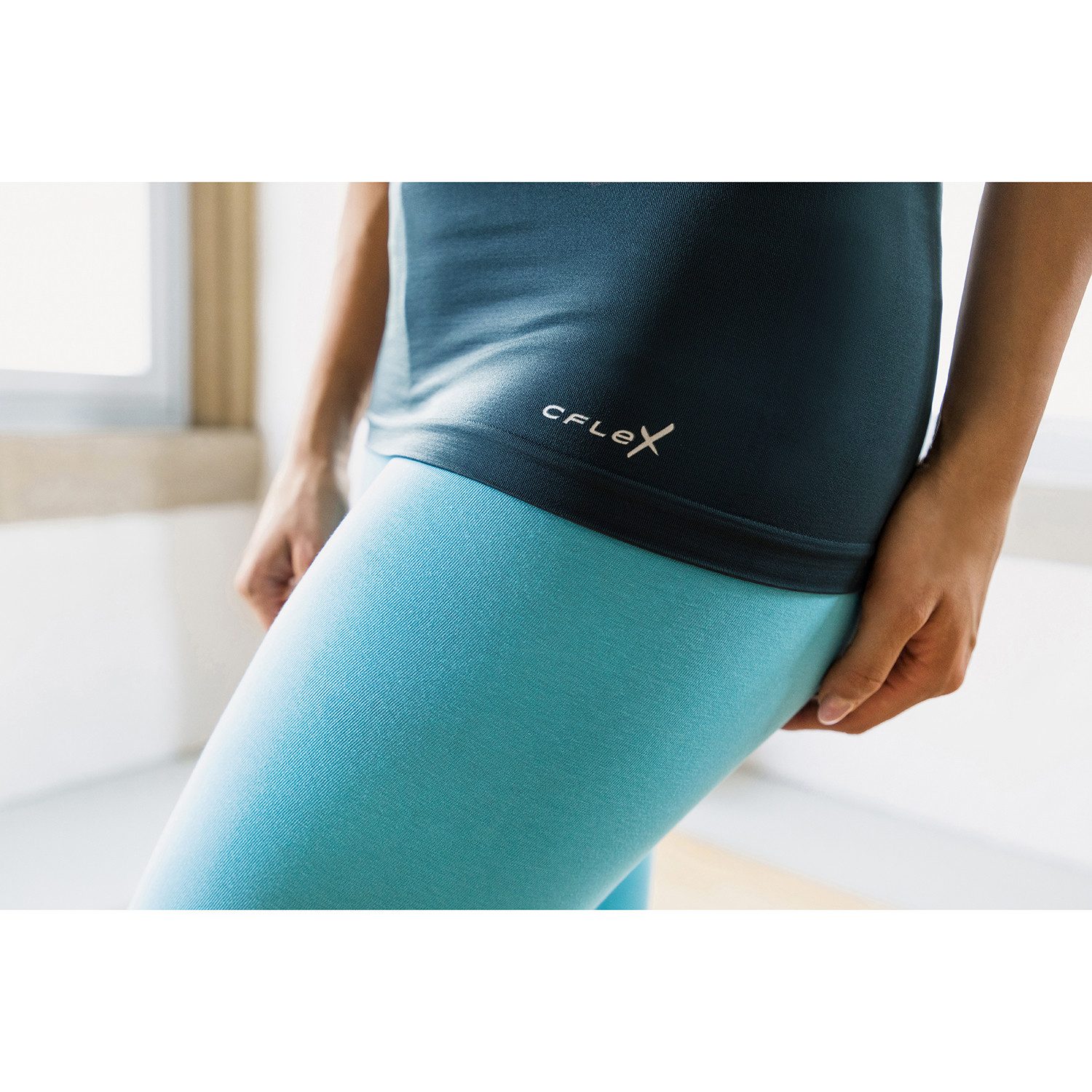 CFLEX Bandeautop Variotube Damen Seamless Nierenwärmer - Top Rock Tube