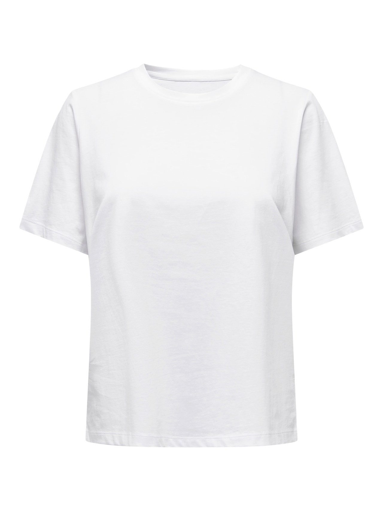 T-Shirt Damen Rundhals Shirt (3} -tlg. {3er Pack) {reguläre Passform}