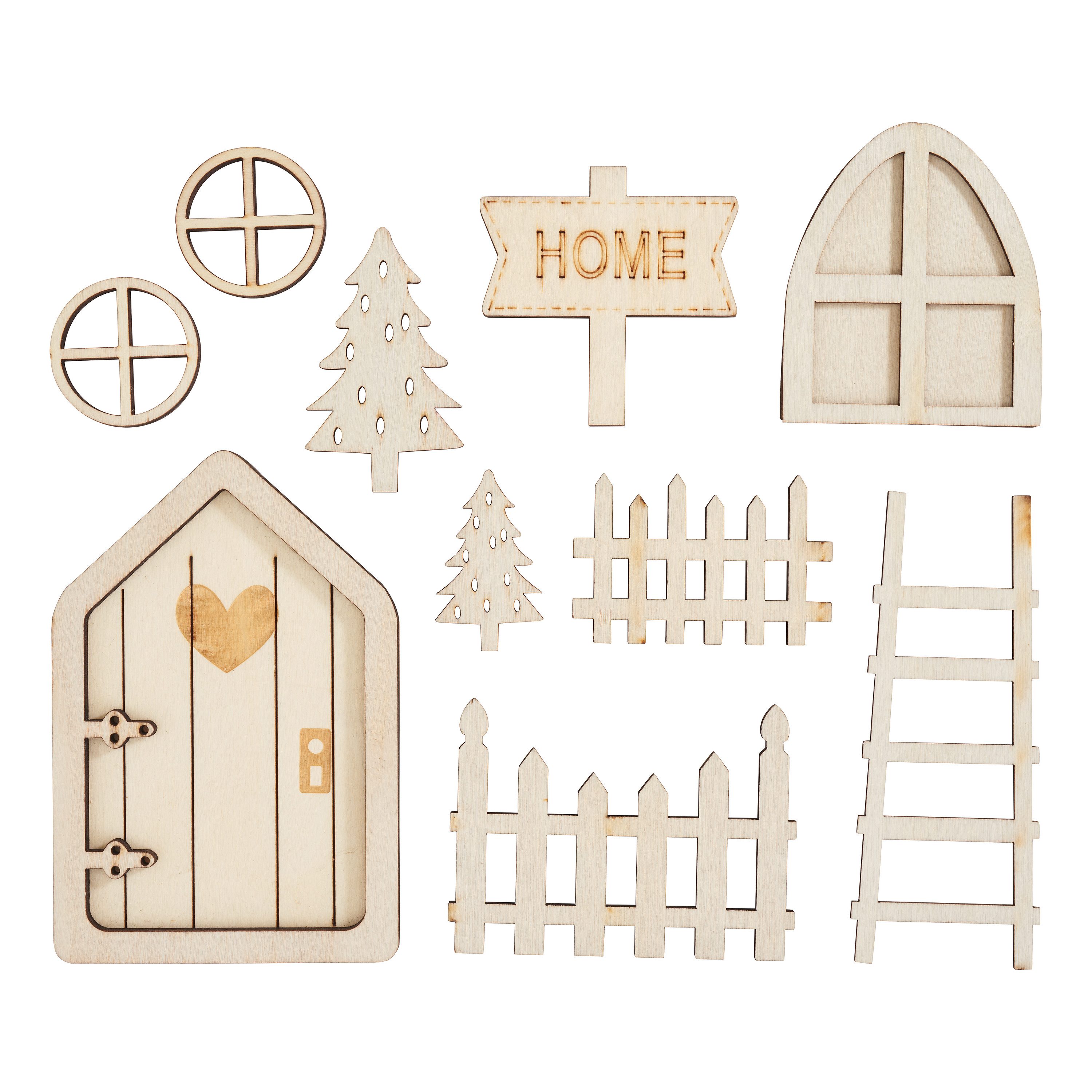 Dekofigur Wichteltür-Set Home