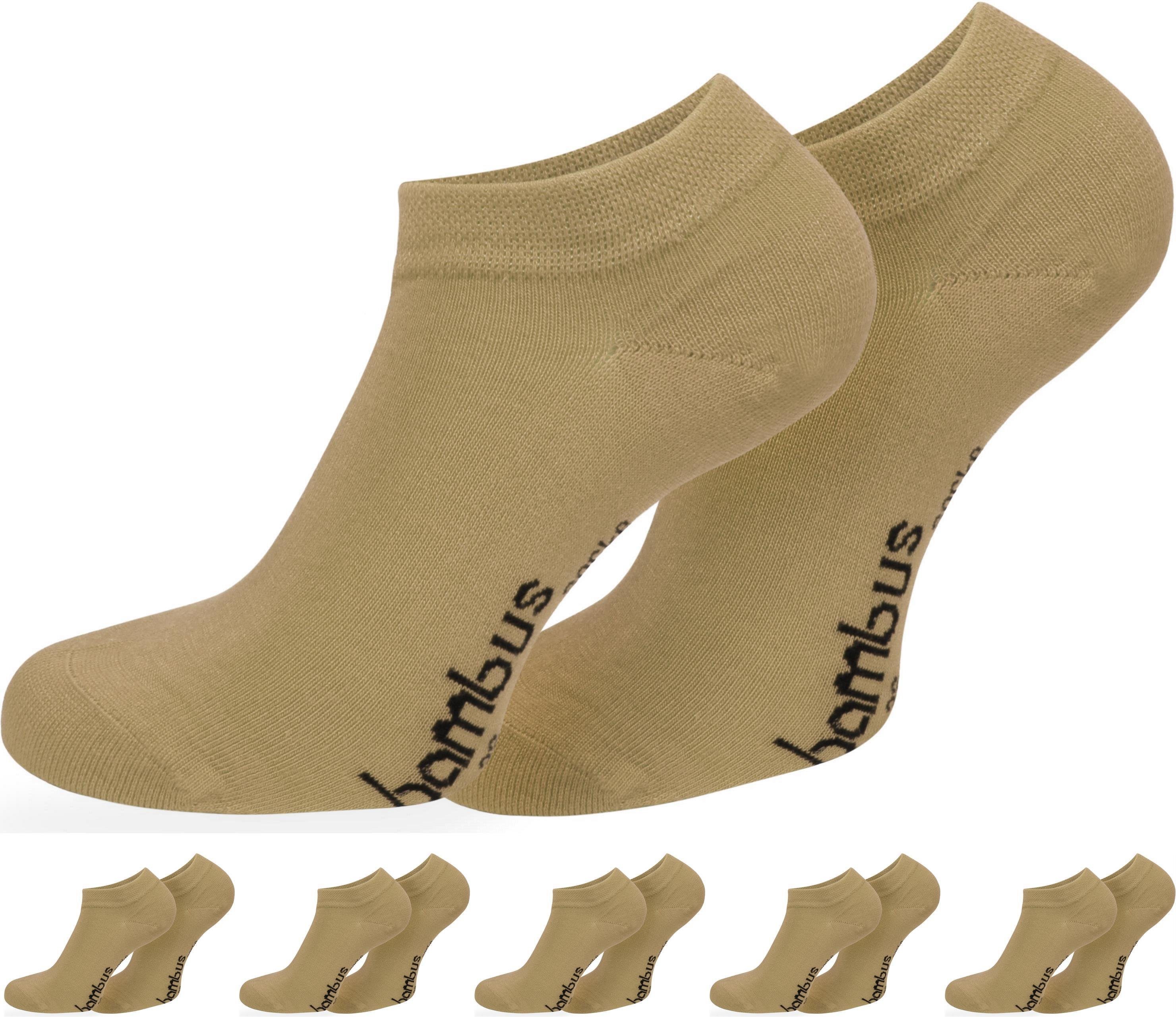 normani Sneakersocken 6 Paar Bambus-Gesundheitssocken Sneakers günstig online kaufen