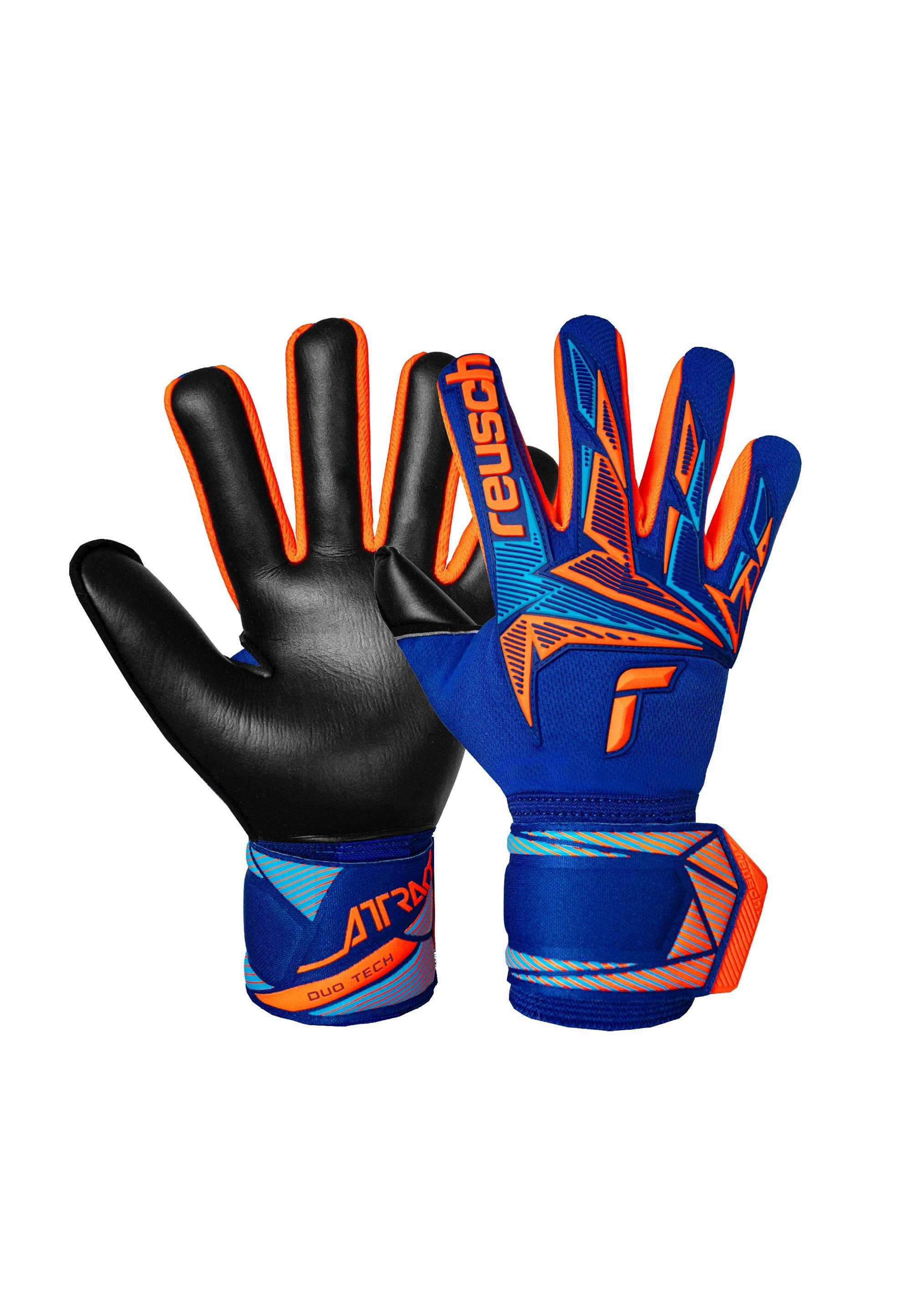 Reusch Torwarthandschuhe Attrakt Freegel Duo NC mit 3D-Latex-Noppen an der Innenseite