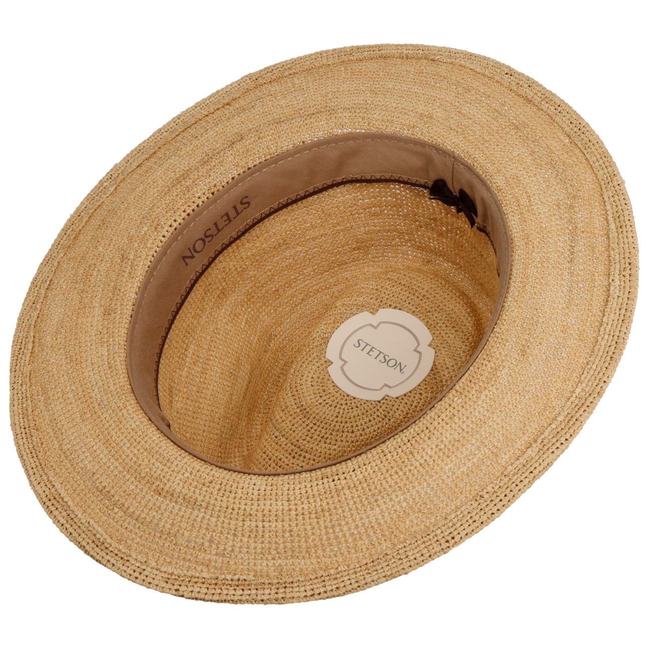 Stetson Sonnenhut (1-St) Strohhut mit Ripsband