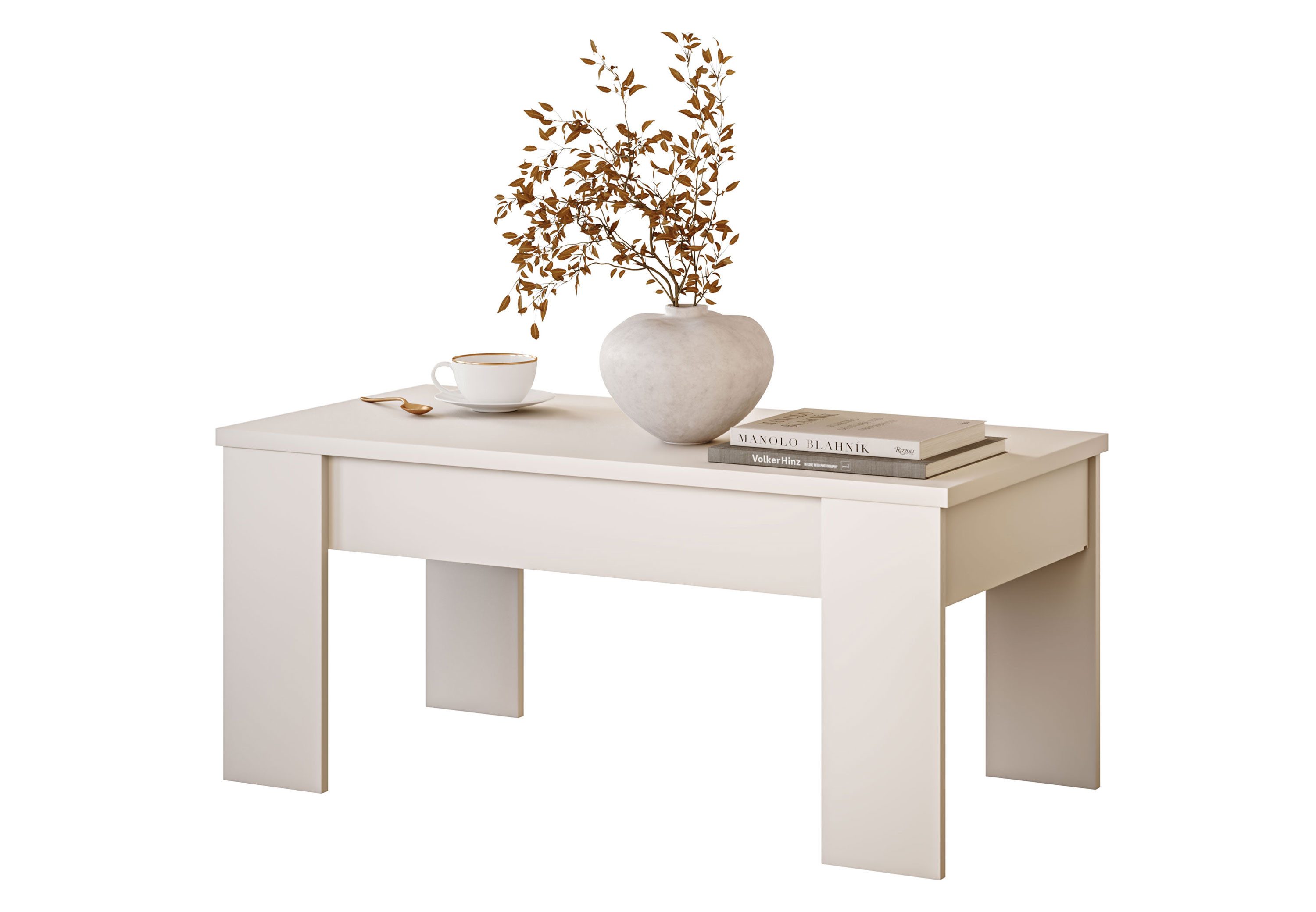 Lookway Couchtisch Ausziehbarer Couchtisch APERTO (1 Tisch), 100x45x50 cm
