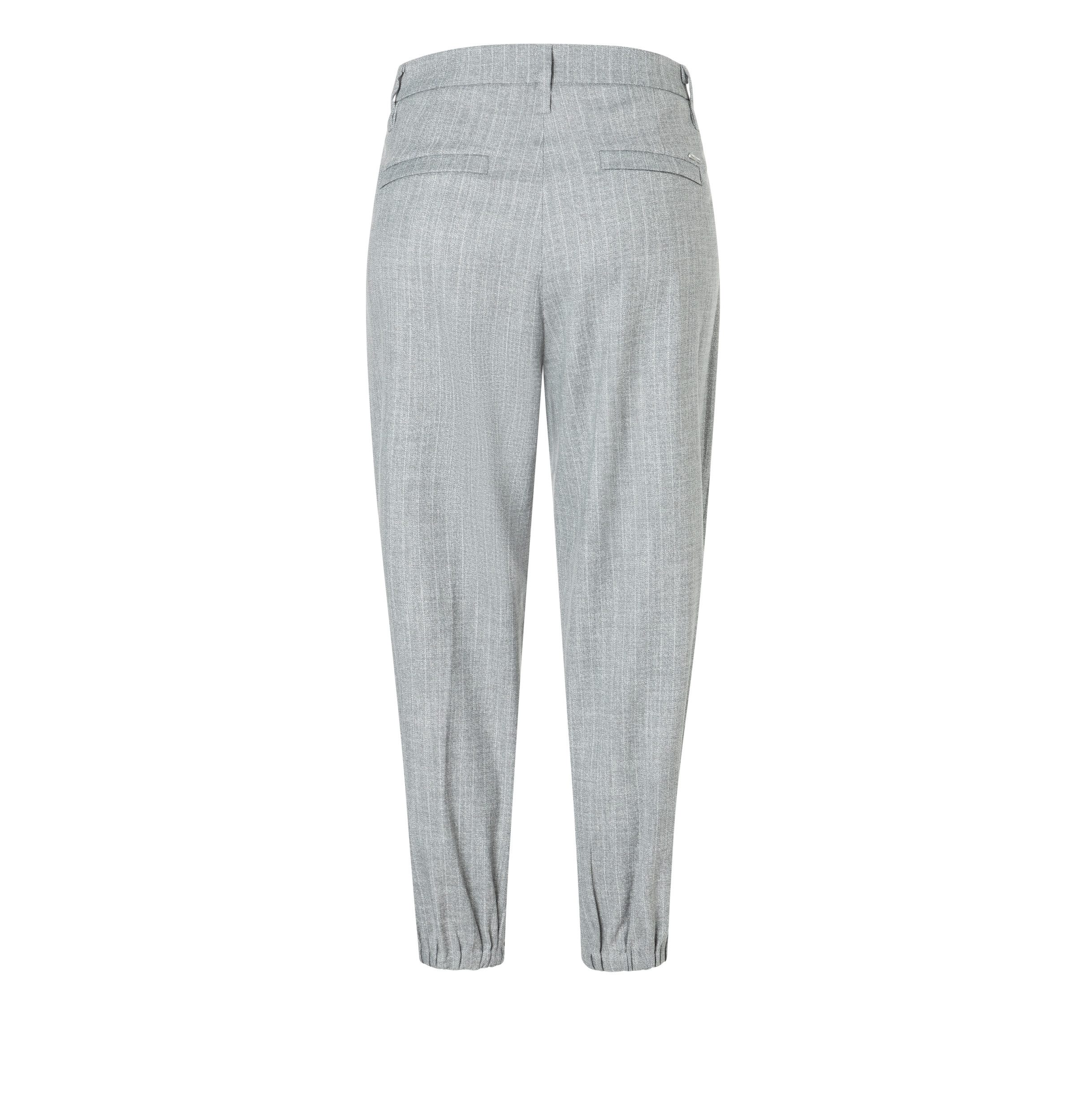 MAC Chinohose OLIVIA, marble stripes