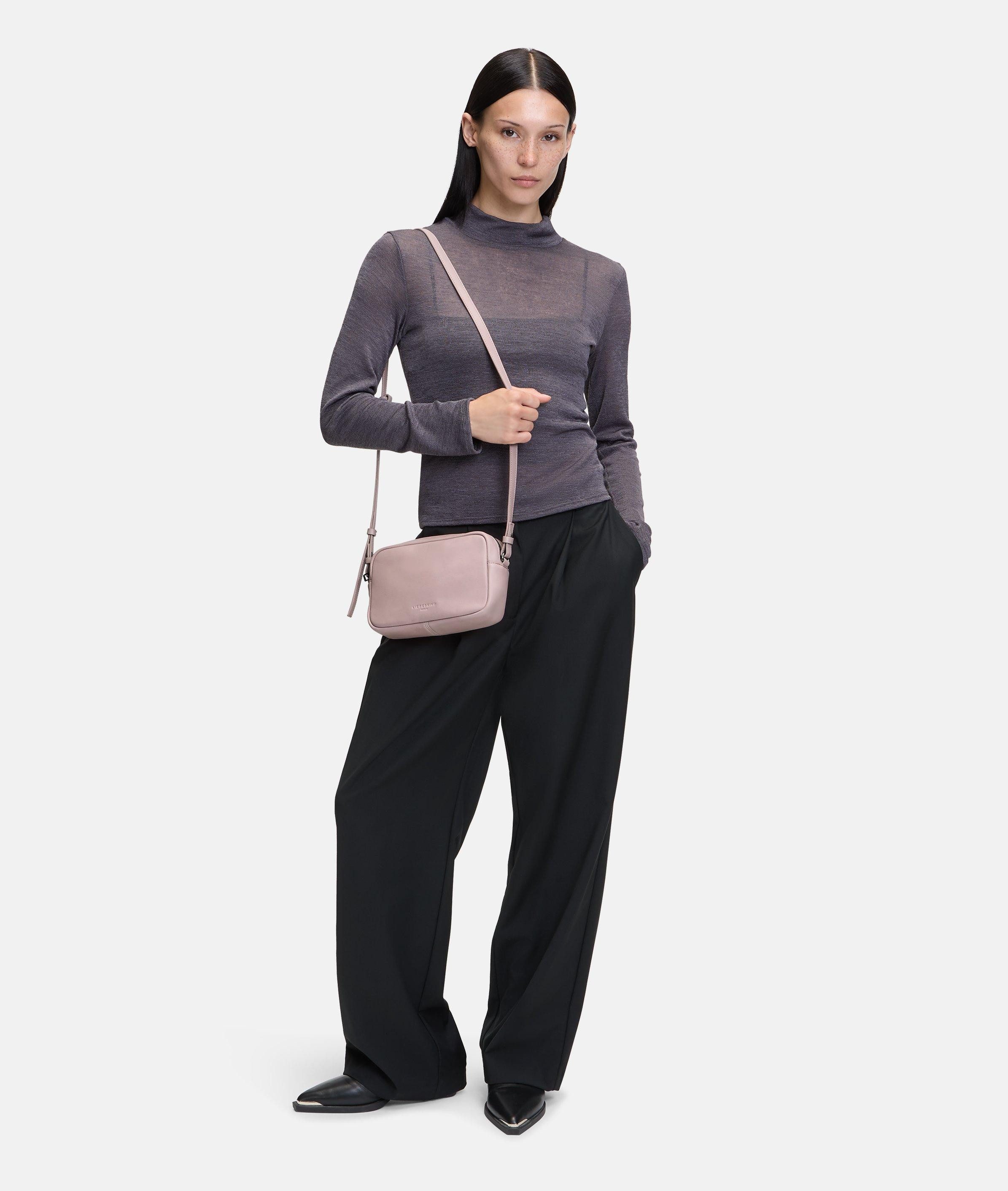 Liebeskind Berlin Umhängetasche Ella Camera-Bag S, Kleine Camera Bag aus weichem Leder