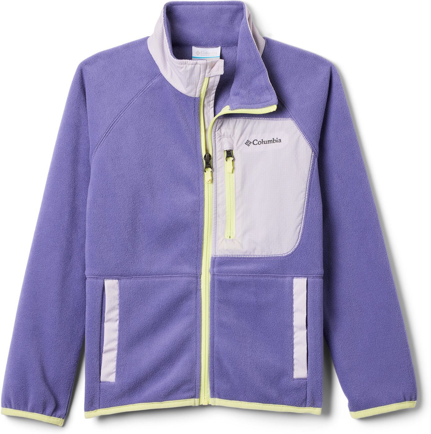 Columbia Fleecepullover Fast Trek V Full Zip STORMWATCH, LAVENDER PEARL