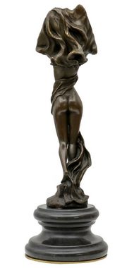 Aubaho Skulptur Bronzeskulptur nach Leonardo Bistolfi erotische Kunst Akt Figur Replik