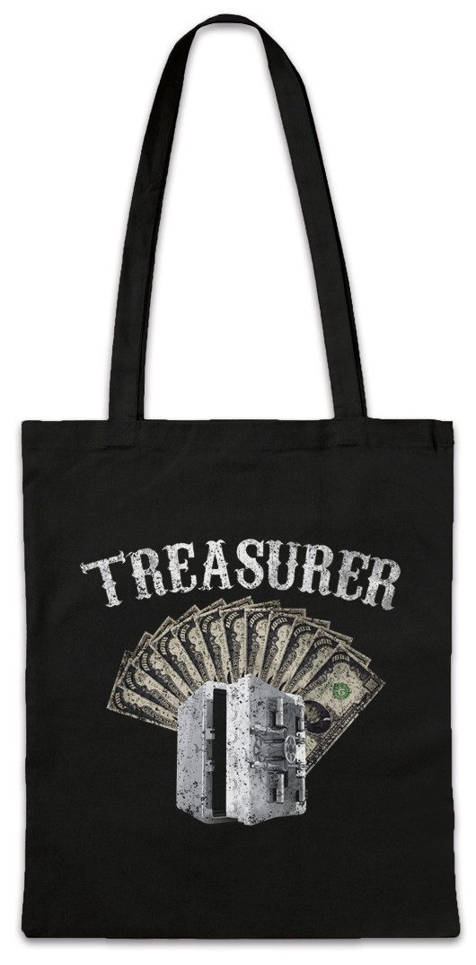 Beuteltasche Treasurer Patch Stofftasche Ride To Live Biker Rider MC Chopper Rocker