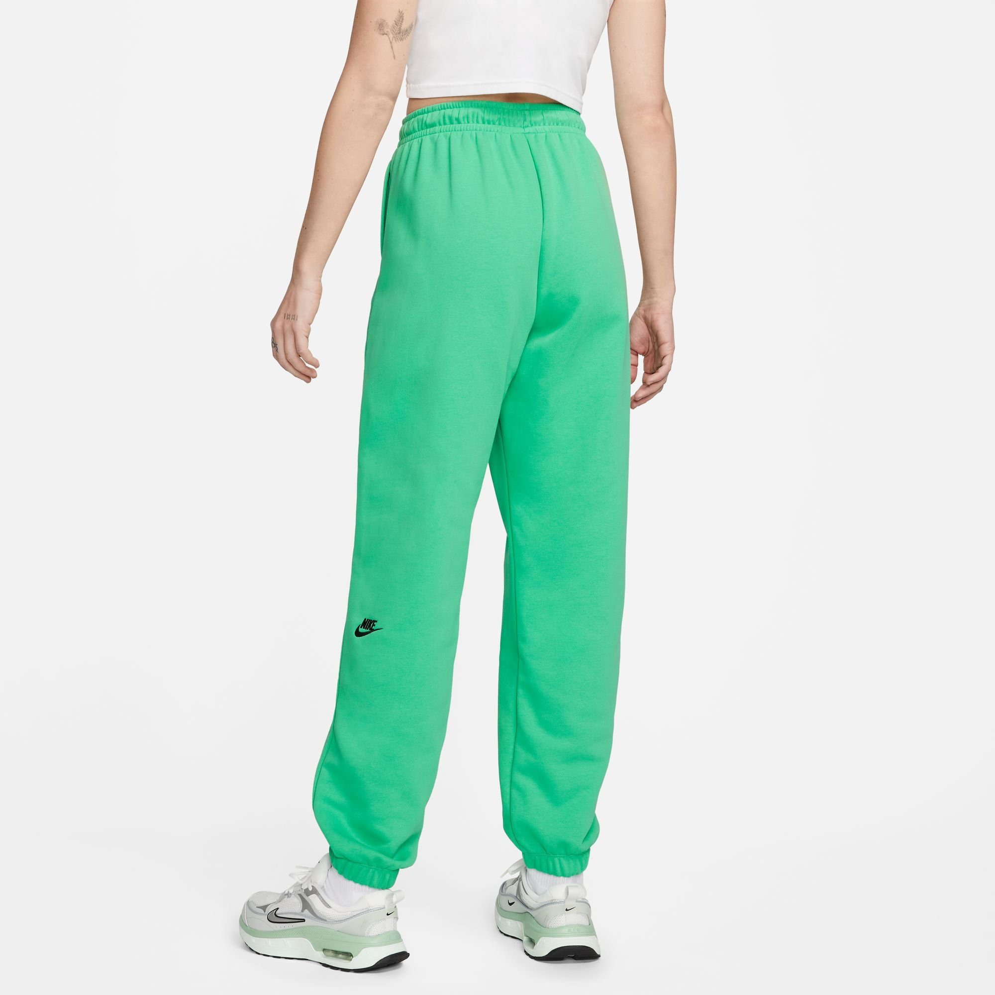 Nike OS grün SW HR Sportswear FT W NSW Jogginghose JOGGER