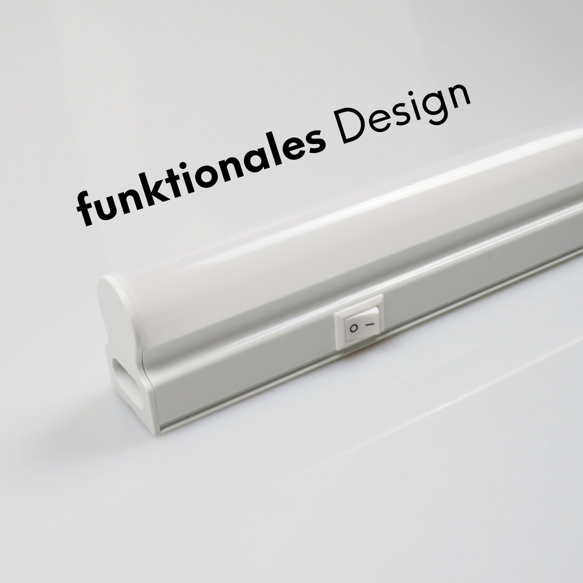 kalb LED Unterbauleuchte LED Küchenleuchte Aufbauleuchte Küchenlampe Unterbaustrahler SET, warmweiß