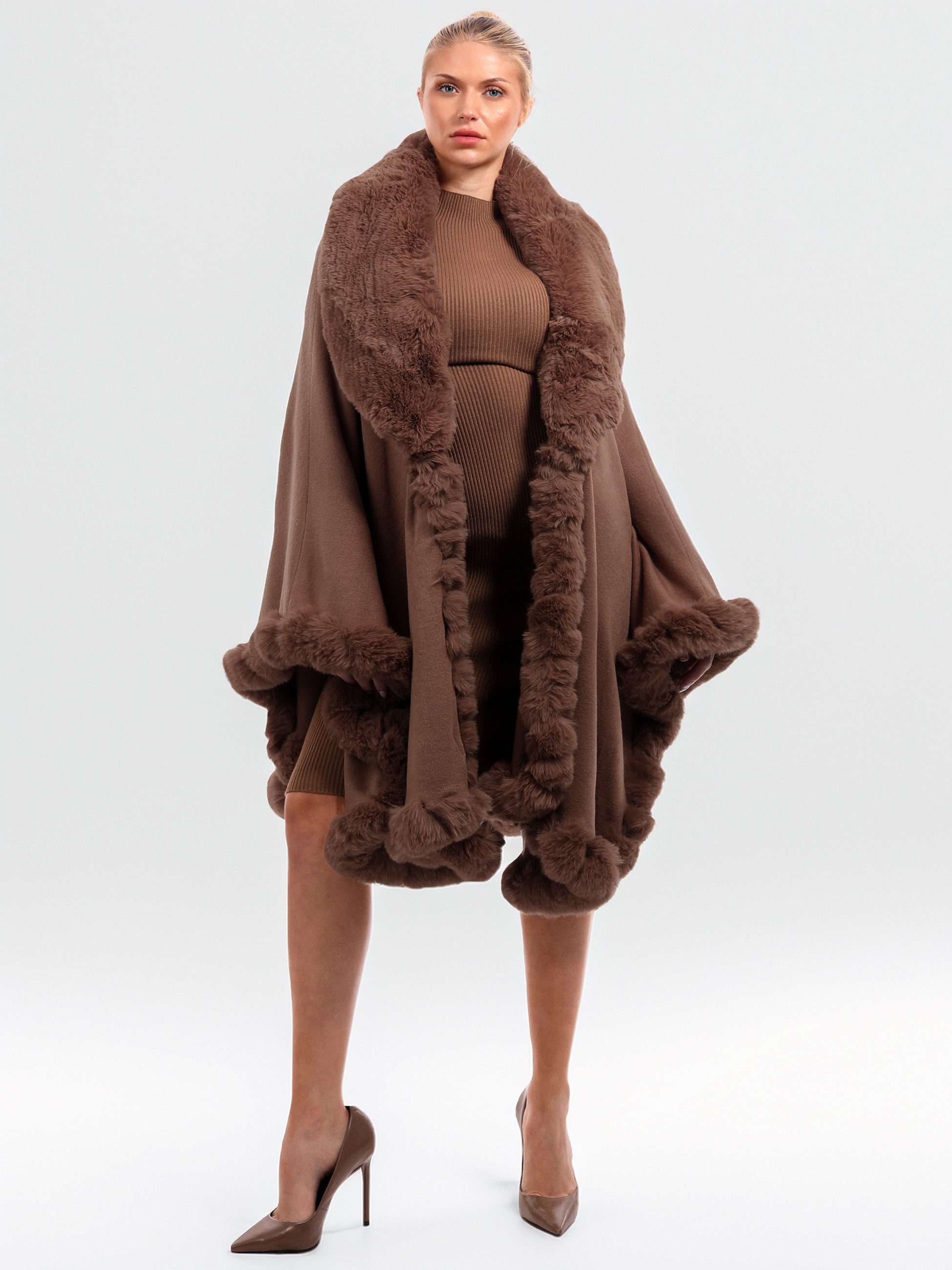 YC Fashion & Style Poncho "Edler günstig online kaufen