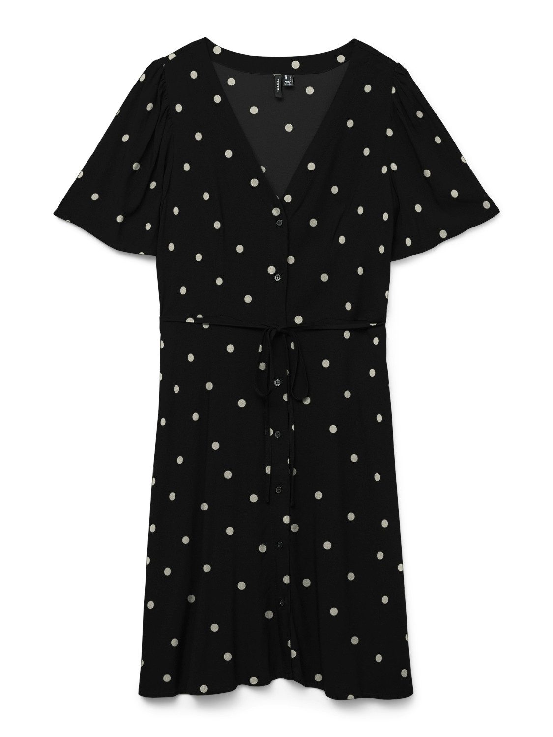 Vero Moda Minikleid VMALBA SS SHORT DRESS WVN NOOS Viskose, slim fit