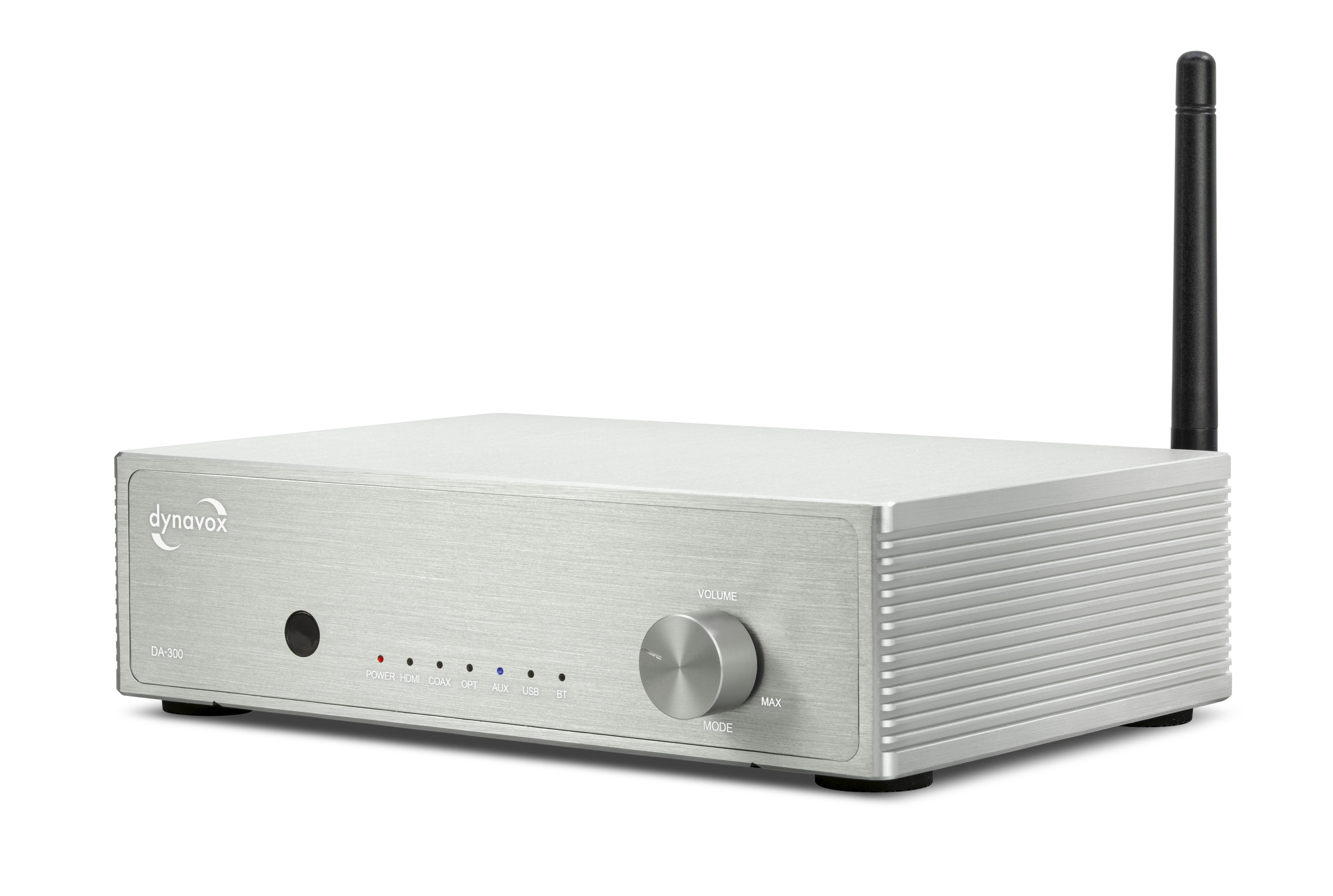 Dynavox DA-300 Audioverstärker (Anzahl Kanäle: 2-Kanal, Stereo-Digitalverstärker, HDMI ARC, Aluminiumgehäuse, TV & Streaming)