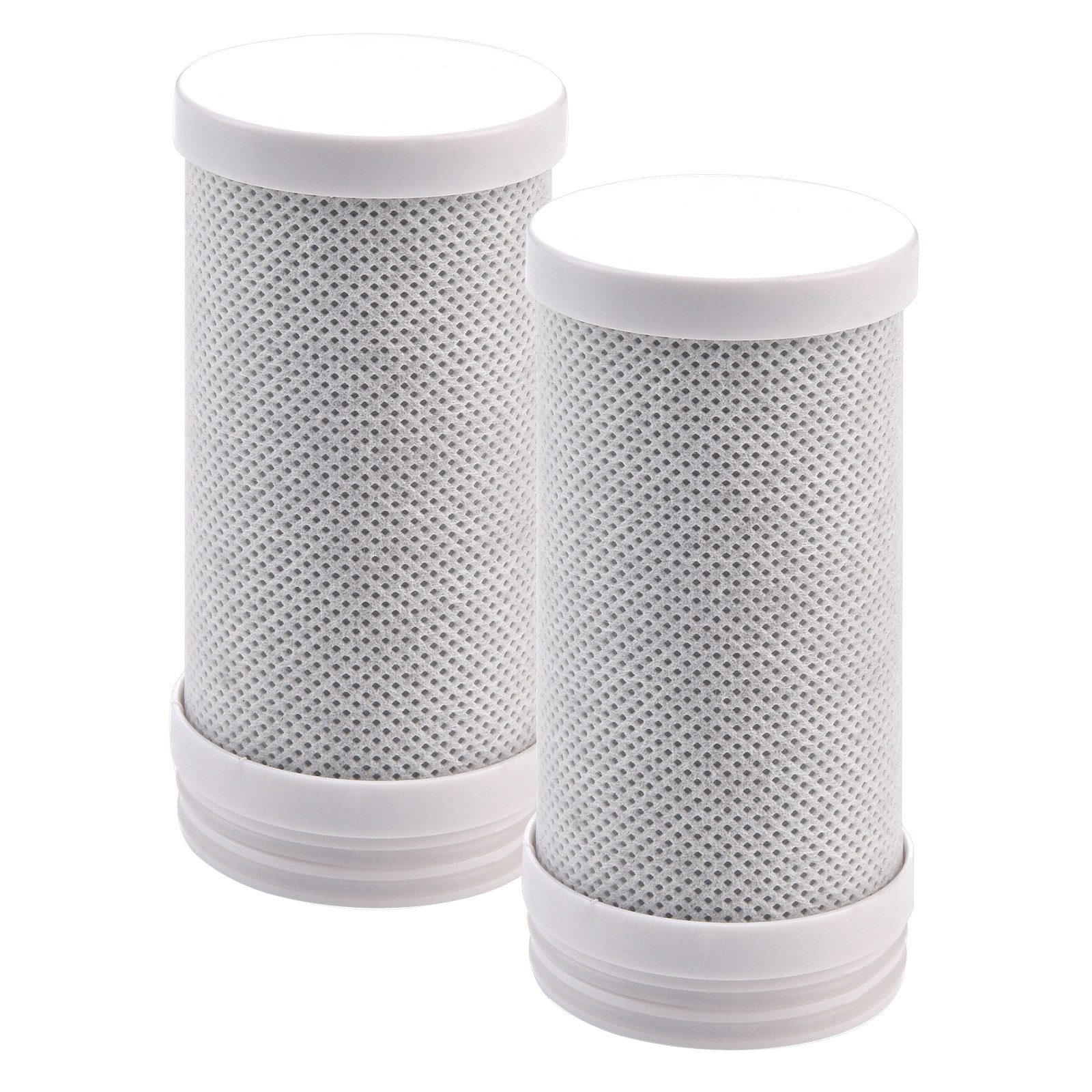 HOMELIVE Wasserfilter Wasserreiniger Filterelement Wasserhahn Filterelement 2er-Pack, Zubehör für Für Wasserhahn-Wasserreiniger, Hochwertige Filterung zur Gewinnung von reinem Wasser