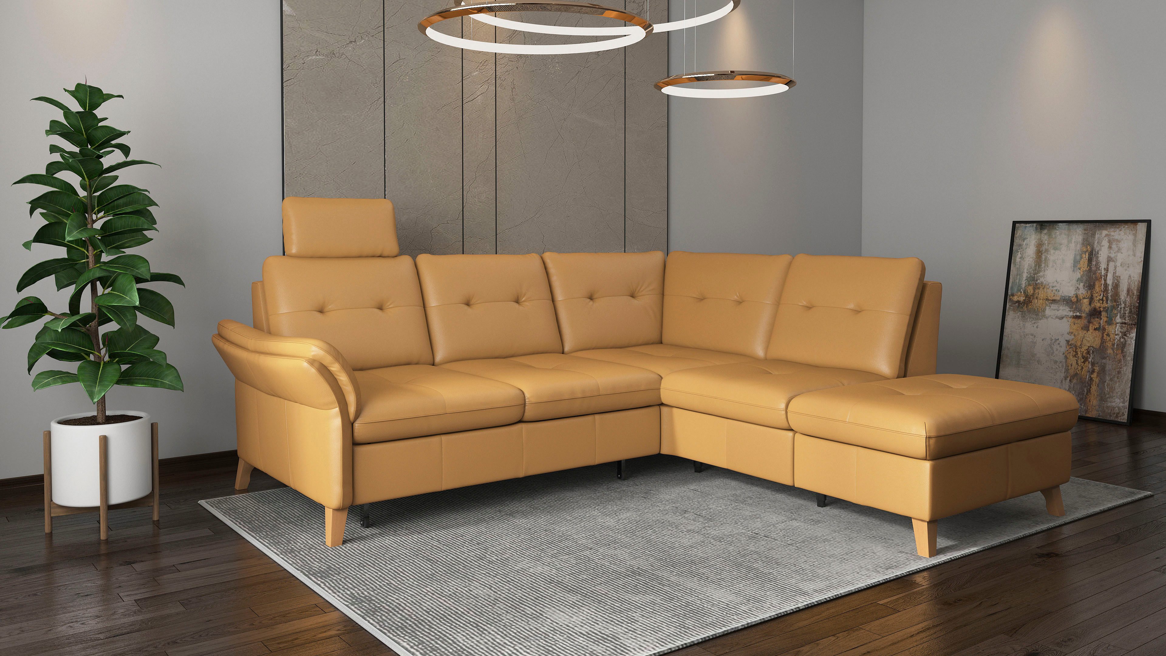 sit&more Ecksofa Göteborg, inkl. Sitztiefenverstellung, wahlweise mit Bettfunktion & Bettkasten