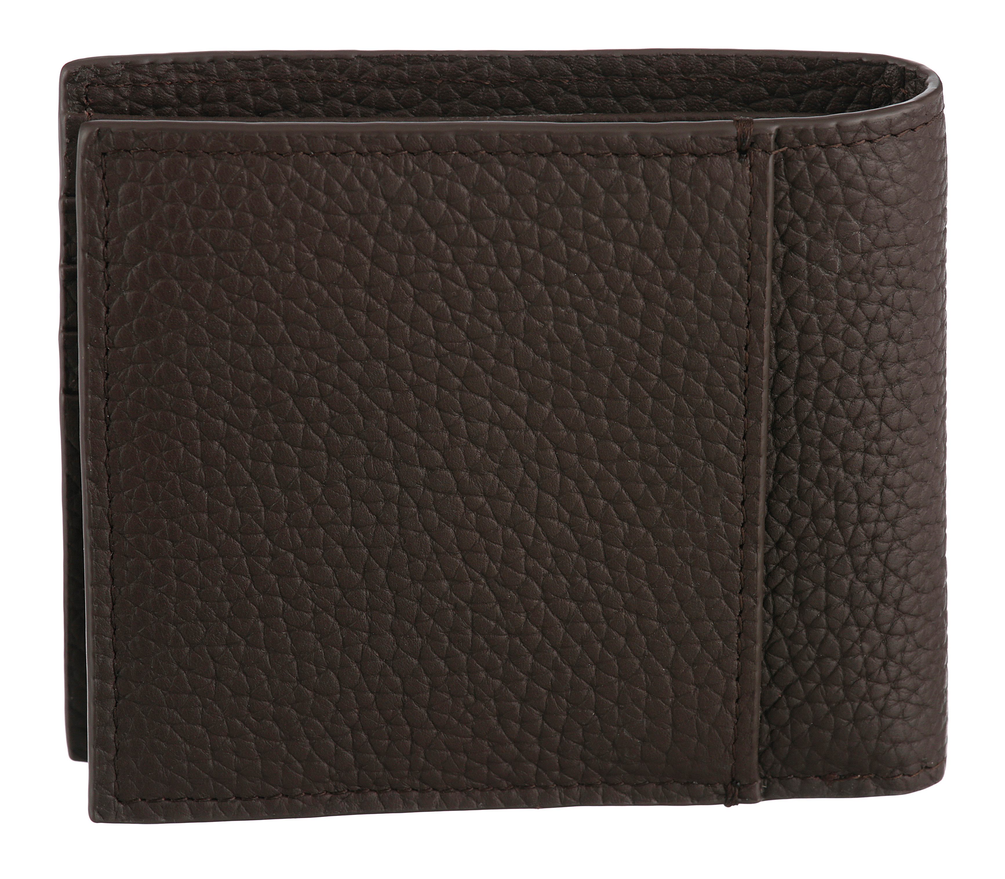 Calvin Klein Geldbörse FOIL EMBOSS EW BILLFOLD W COIN, Unisex Geldbeutel, Portemonnaie mit Logoschriftzug
