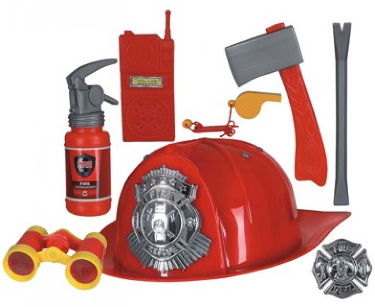 Orlob Kostüm Feuerwehr Zubehör Set Kinder