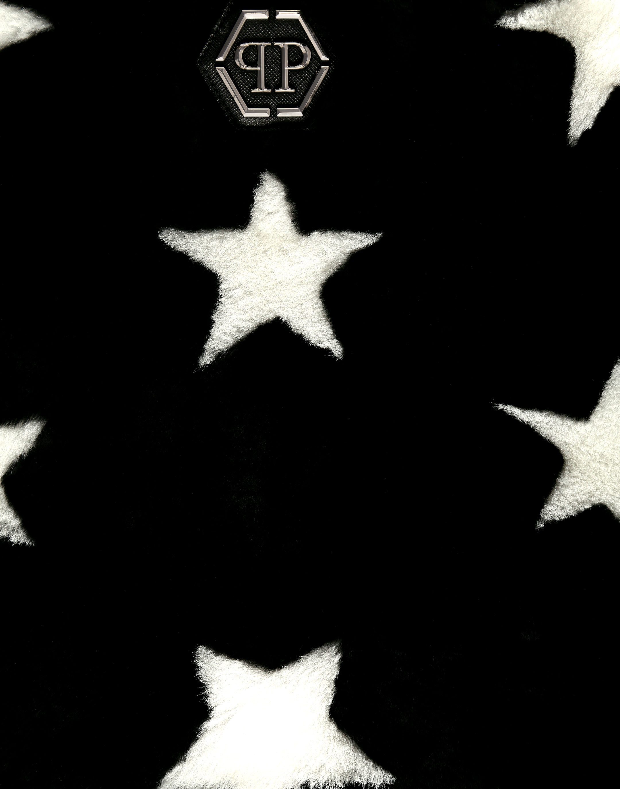 PHILIPP PLEIN Lederjacke Stars