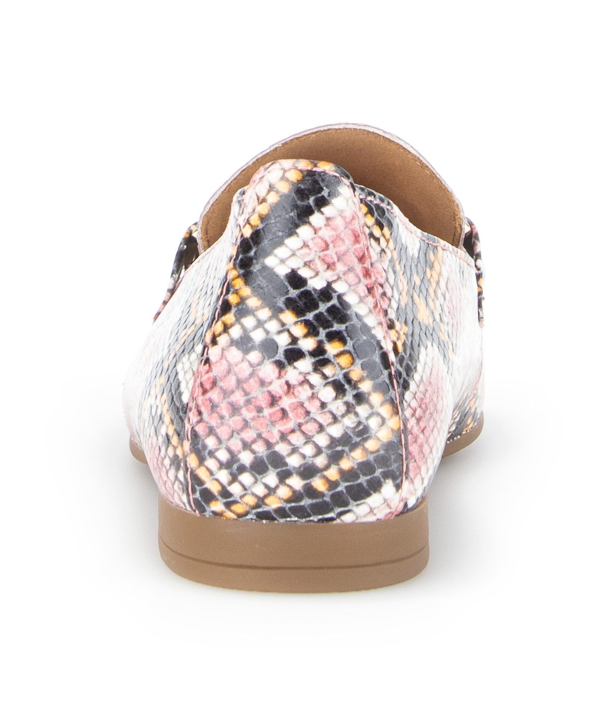 Gabor Slipper Blockabsatz, Businessschuh mit goldfarbenem Schmuck-Zierriegel