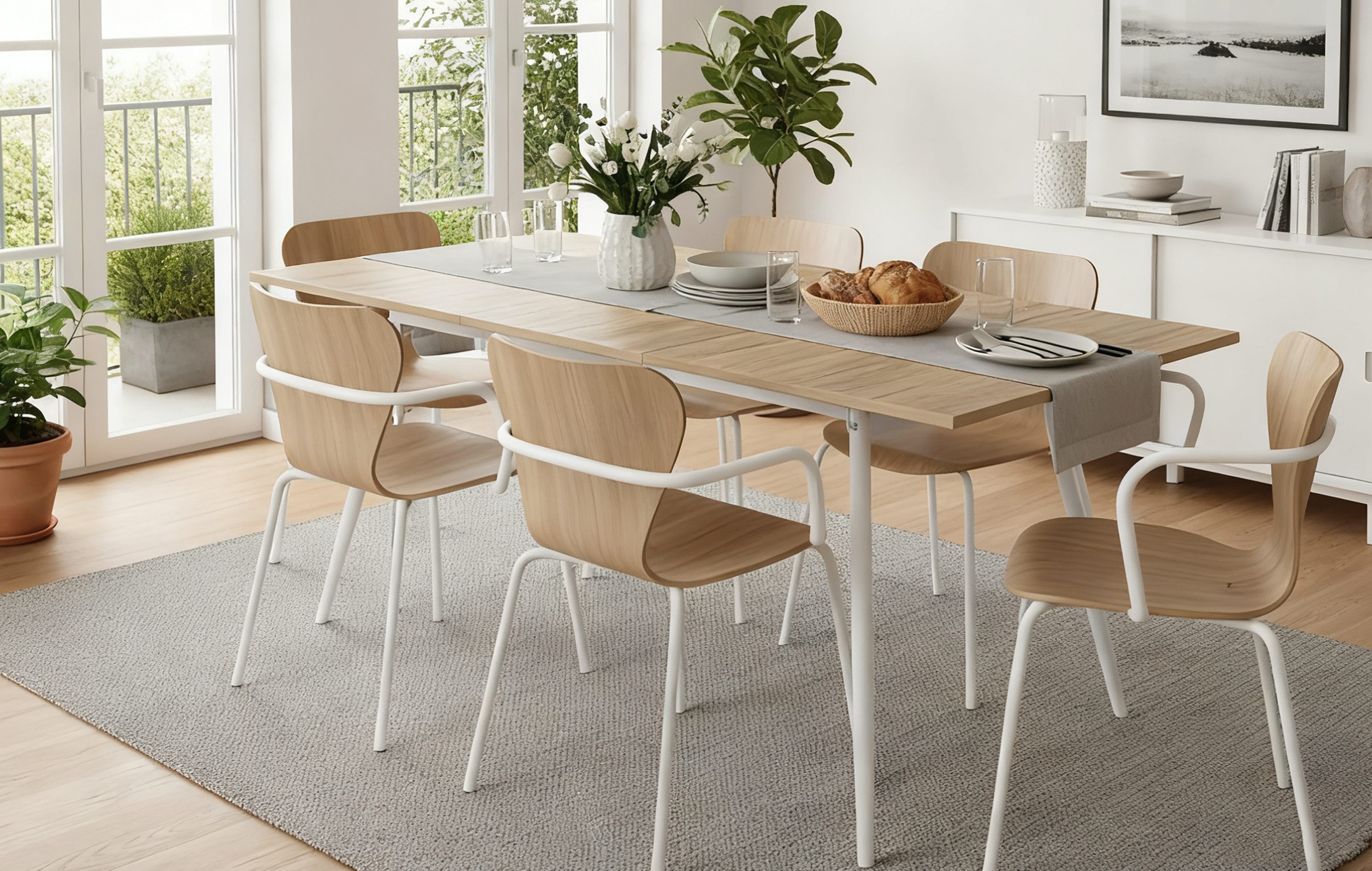 B&D home Esstisch LIO, ausziehbar, 80-120cm günstig online kaufen