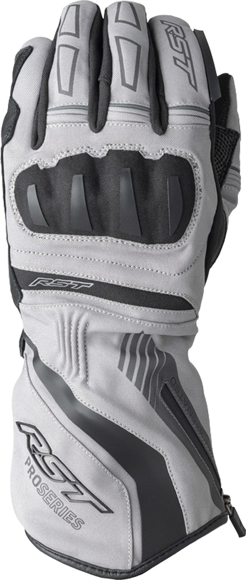 RST Motorradhandschuhe Pro Series Vega wasserdichte Motorrad Handschuhe lange Stulpe,gefüttert,Touchscreenbedienung möglich,wasserdicht