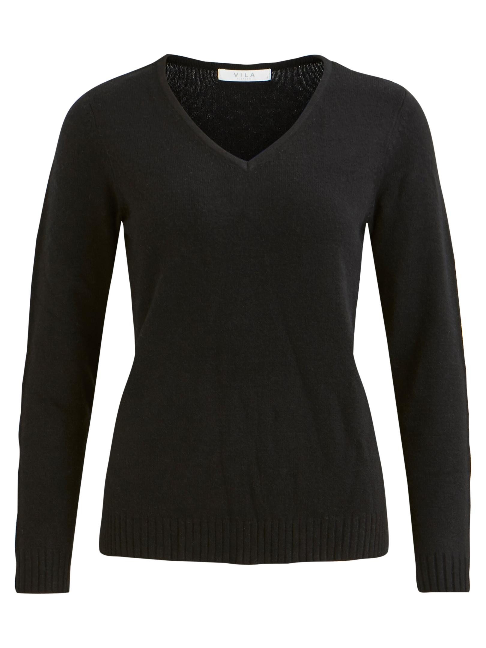 Vila Strickpullover VIRIL V-NECK L/S KNIT günstig online kaufen