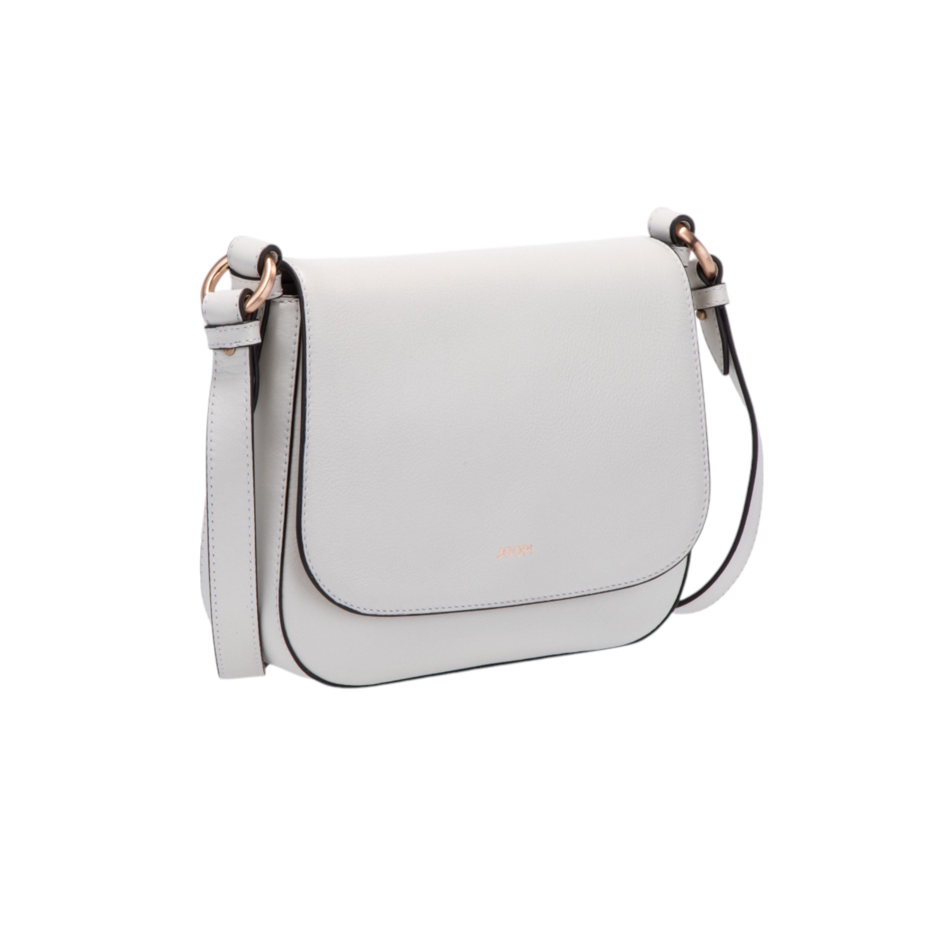 JOOP! Schultertasche sofisticato 1.0 esmera shoulderbag shf, aus Rindsleder, mit verstellbarem Schulterriemen, Querformat