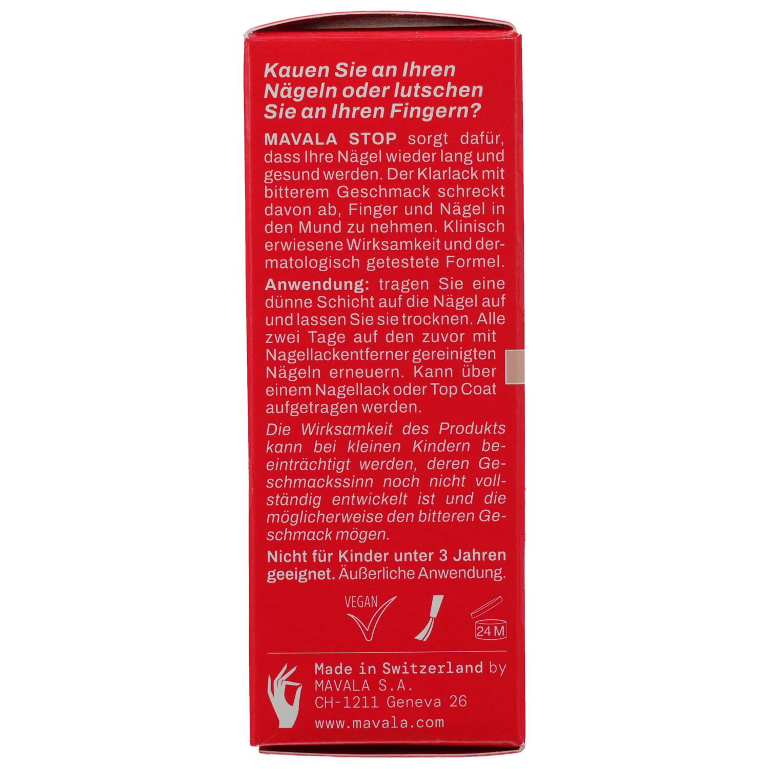 MAVALA Deutschland GmbH Nagellack MAVALA Stop flüssig, 10 ml