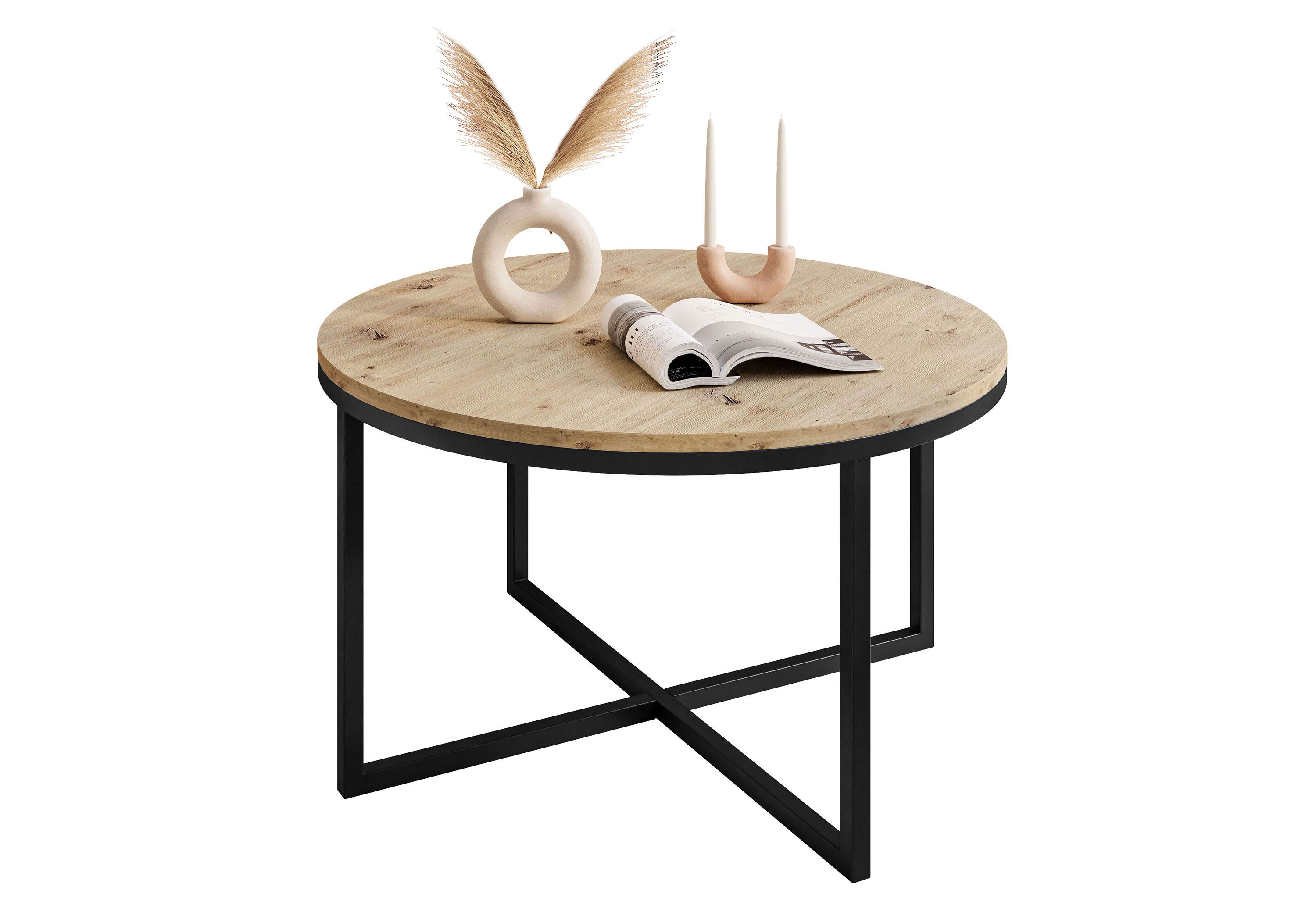 Lookway Couchtisch CIRI-X LOFT (1 Tisch), Durchmesser: ⌀70 cm günstig online kaufen