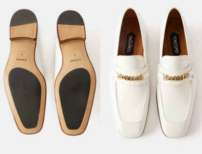 BRUNELLO CUCINELLI TOM FORD BAILEY Chain Loafer Schuhe Shoes Sneakers Leder Mocassin Slip Sneaker