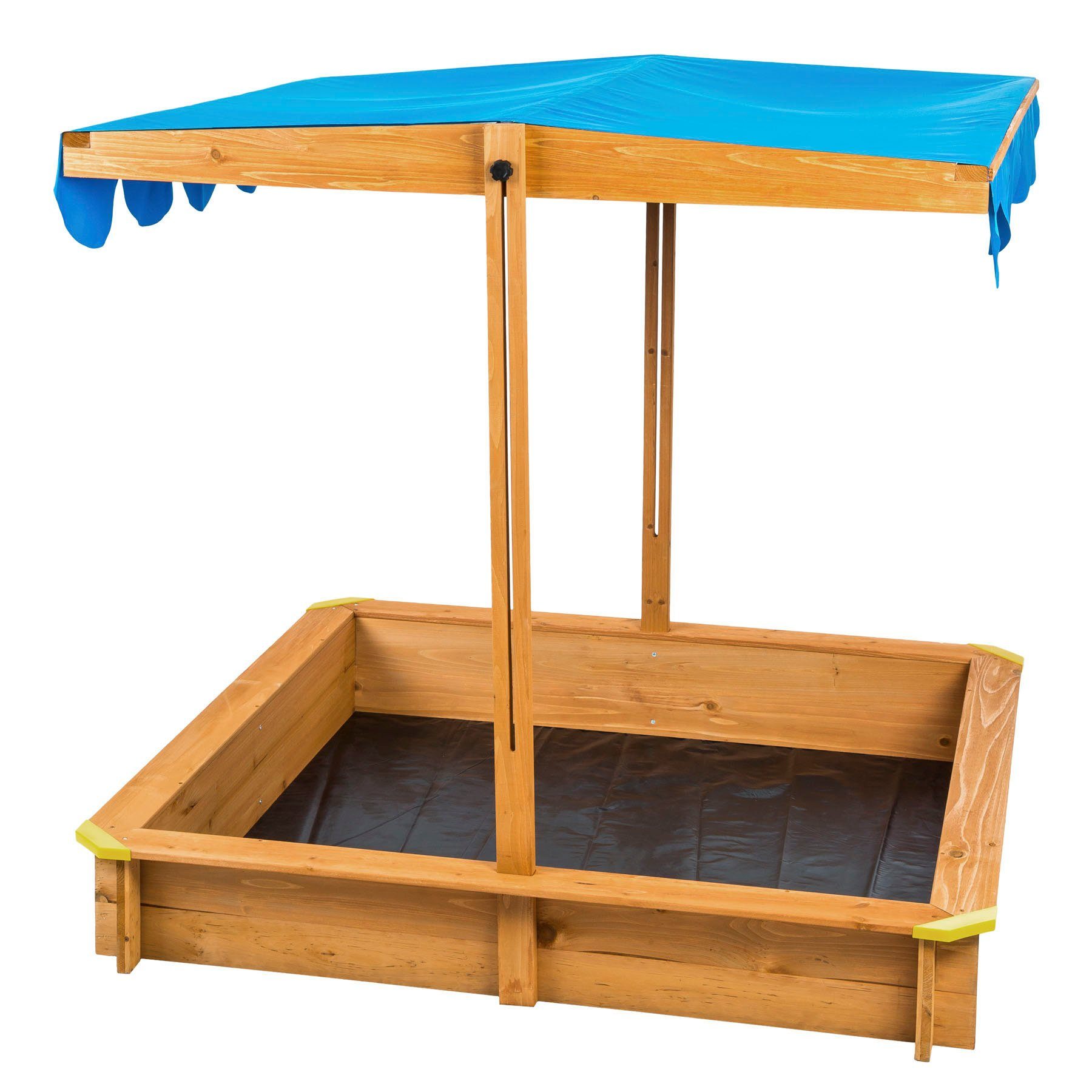 tectake Sandkasten Sandkiste Emilia mit verstellbarem günstig online kaufen