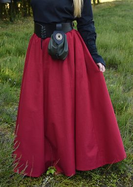 Battle Merchant Ritter-Kostüm Mittelalterlicher Rock, weit ausgestellt, rot, Gr. XXL