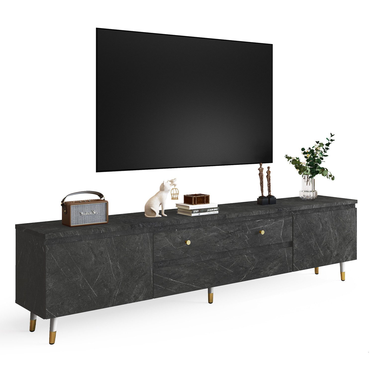 Lexzurn TV-Schrank Hängender TV-Schrank,175cm,Lowboard,Fernsehschrank (TV-L günstig online kaufen