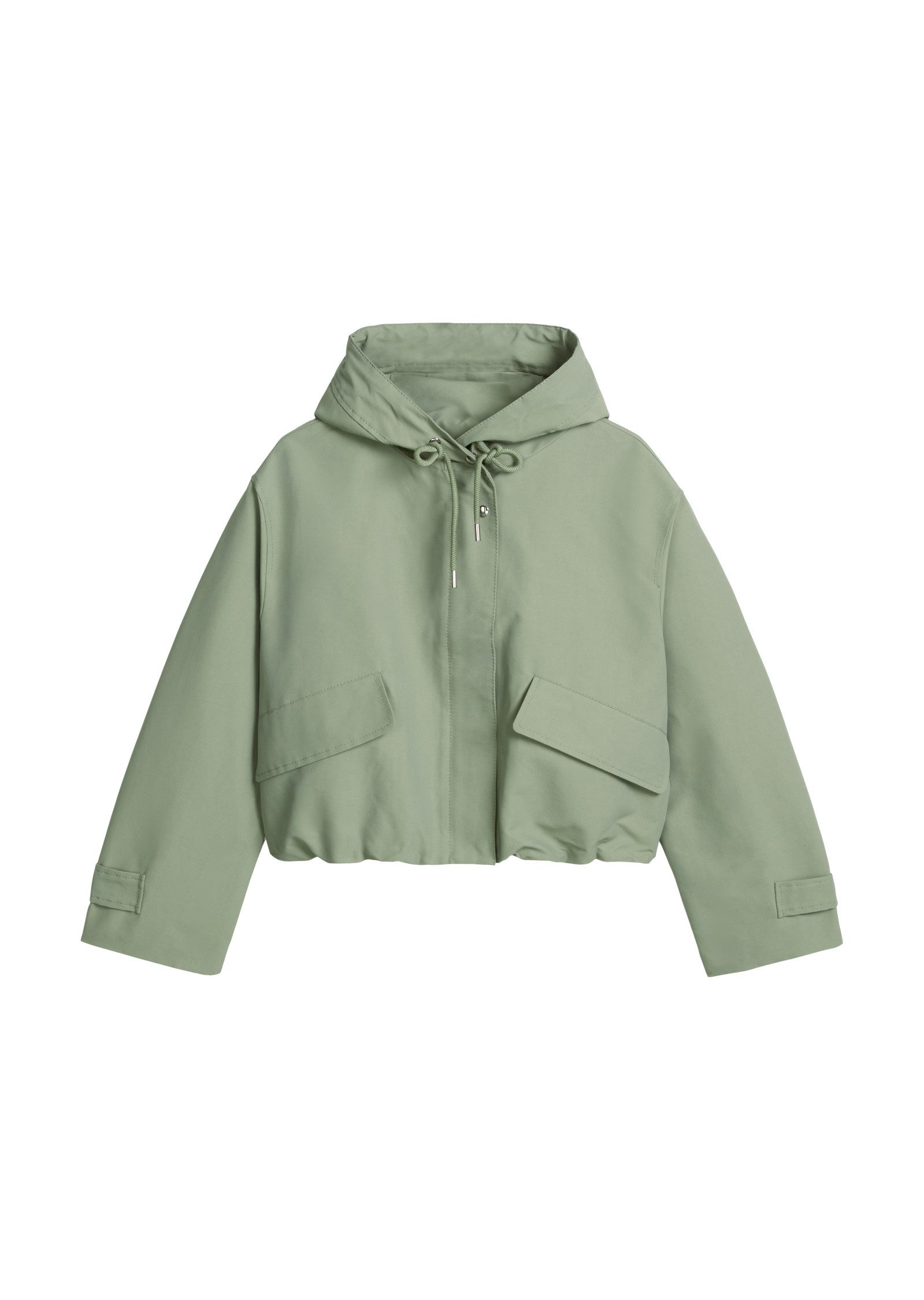 Outdoorjacke aus Cotton-Nylon-Mix
