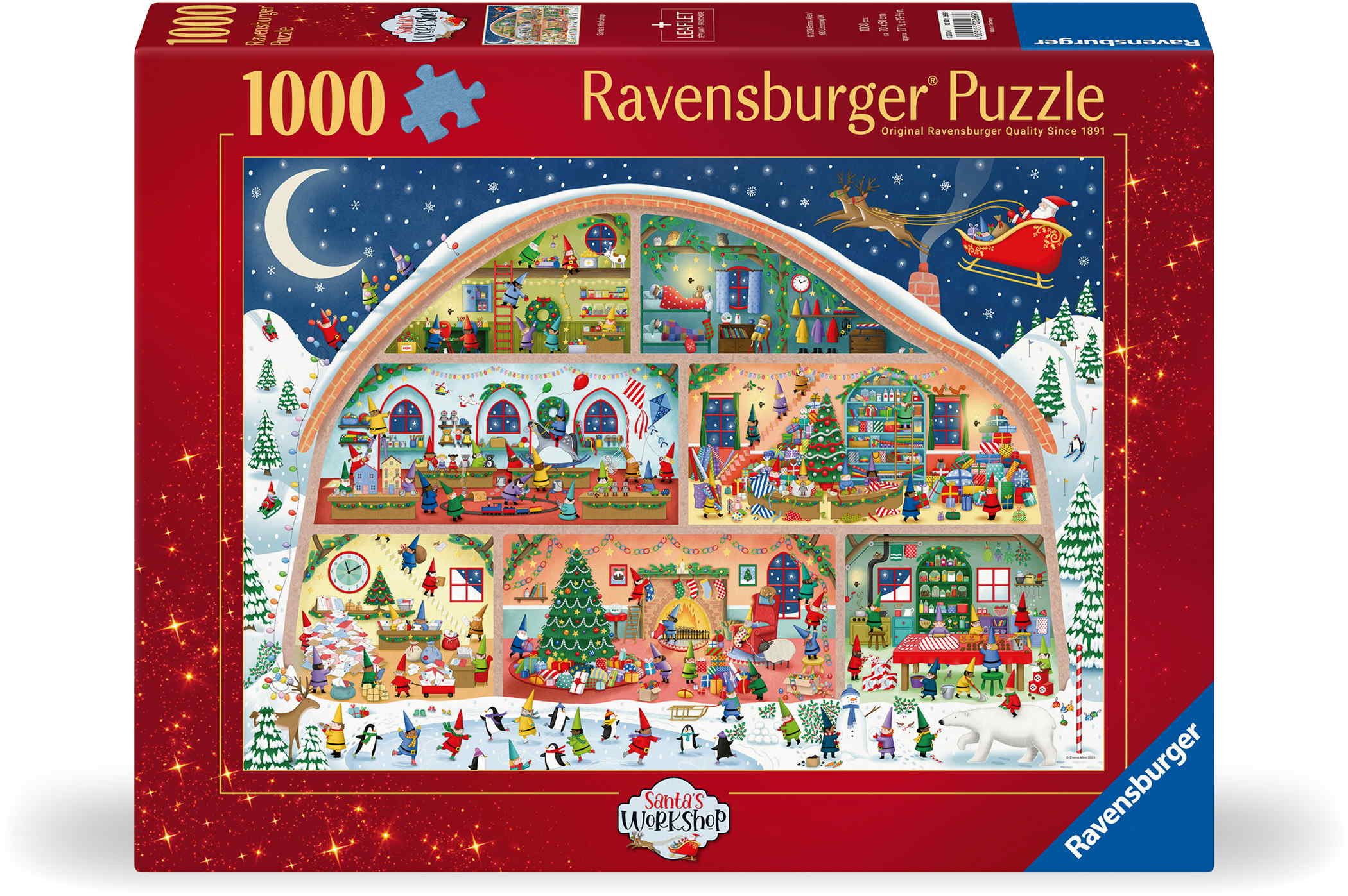 Ravensburger Puzzle 1000 Teile Puzzle Santa's günstig online kaufen