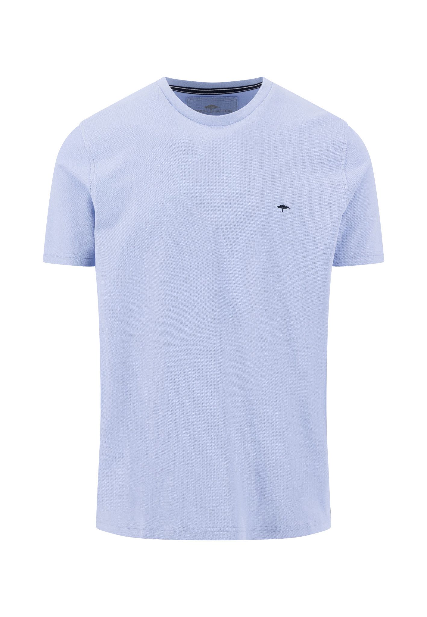 FYNCH-HATTON T-Shirt mit Logo Stickerei günstig online kaufen