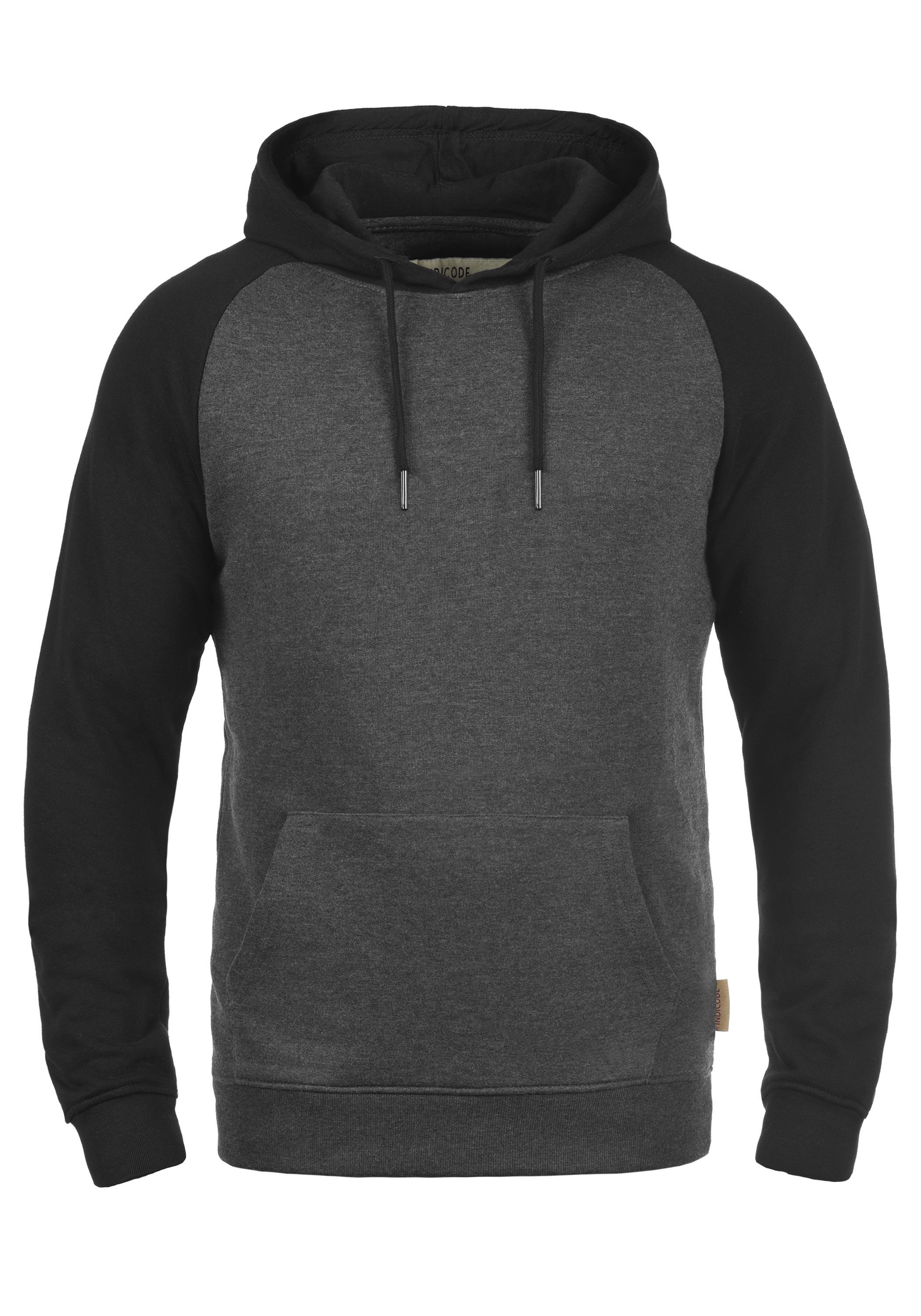 Indicode Hoodie IDElliot Kapuzensweatshirt im Baseball-Look günstig online kaufen