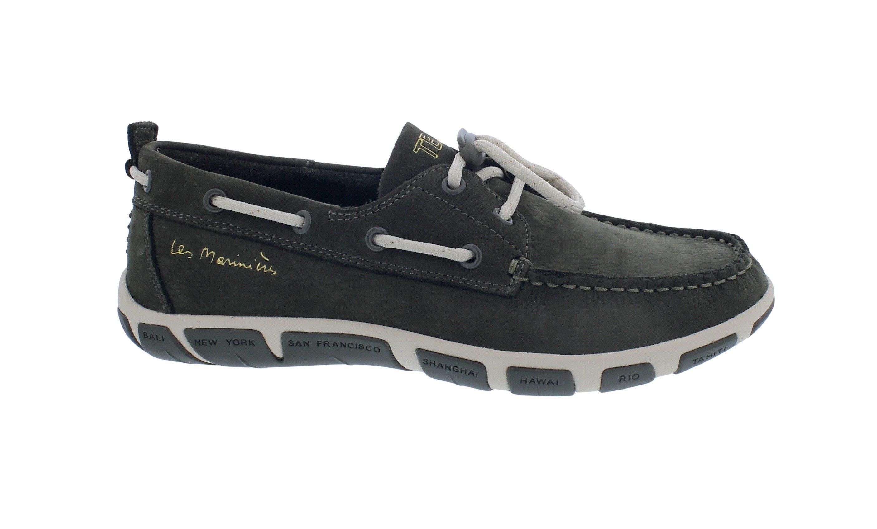 tbs TBS Janaele Segelschuh, Nubuck Buttersoft, Lierre-Grün, Wechselfußbett Bootsschuh