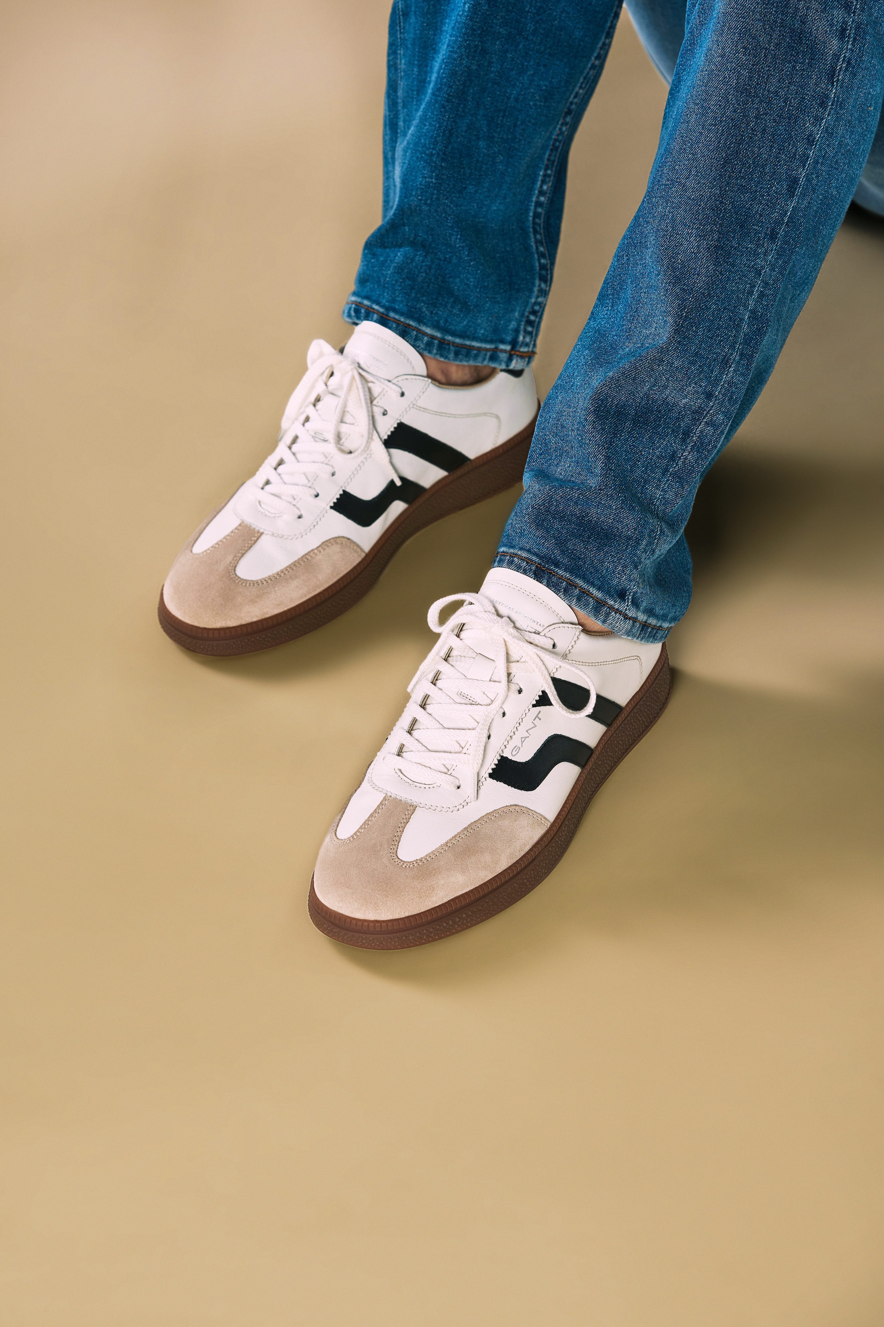 Gant Cuzmo Sneaker, Retro Sneaker, Lace-up shoe with leather interior