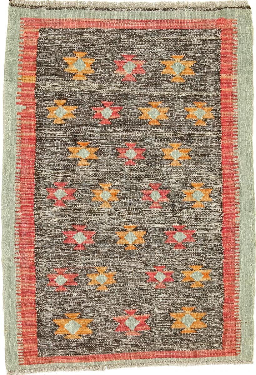 Orientteppich Kelim Afghan 78x113 Handgewebter Orientteppich, Nain Trading, rechteckig, Höhe: 3 mm