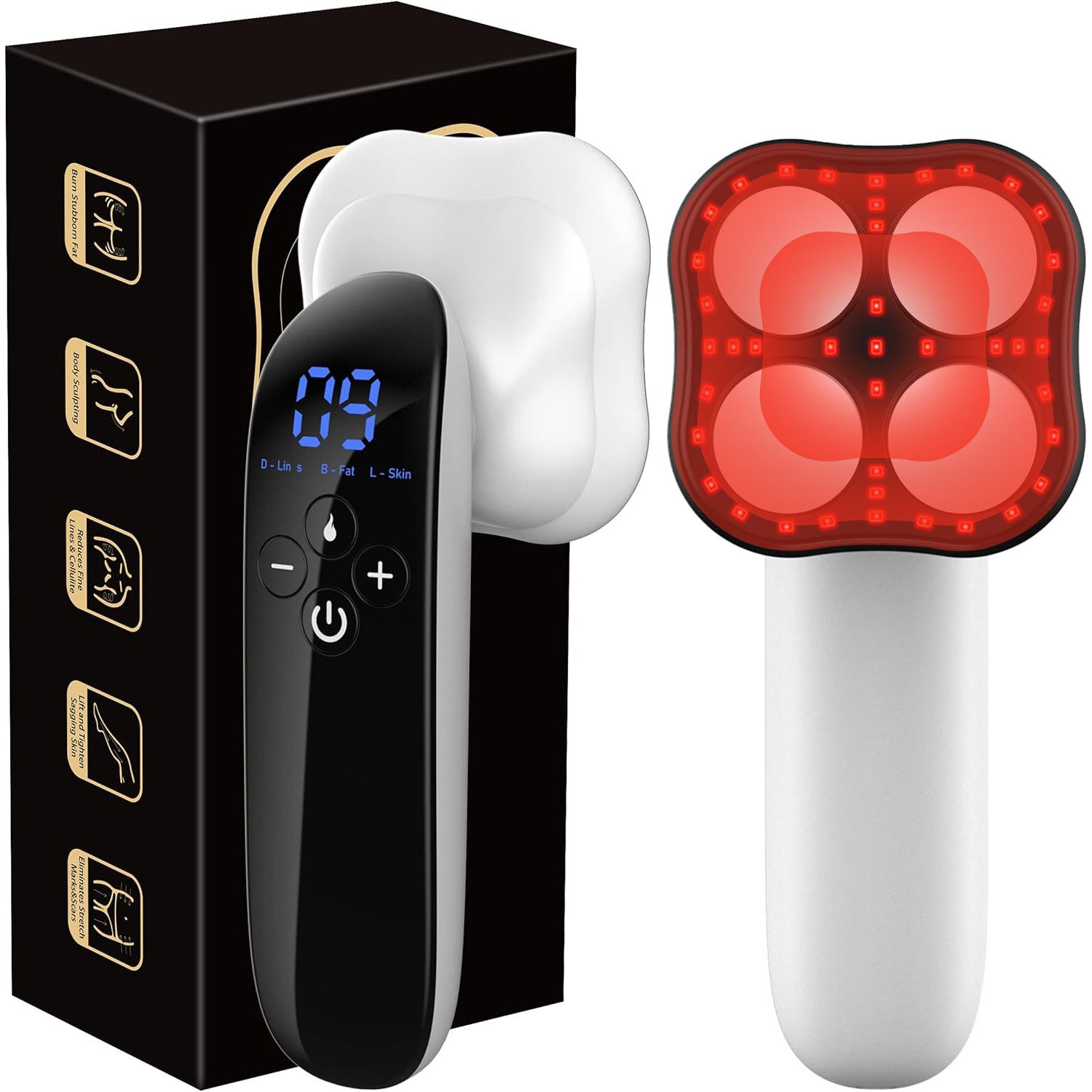 Massagegerät EMS Mikrostrom Anti Cellulite Massagegerät Ultraschall-Massagegerät