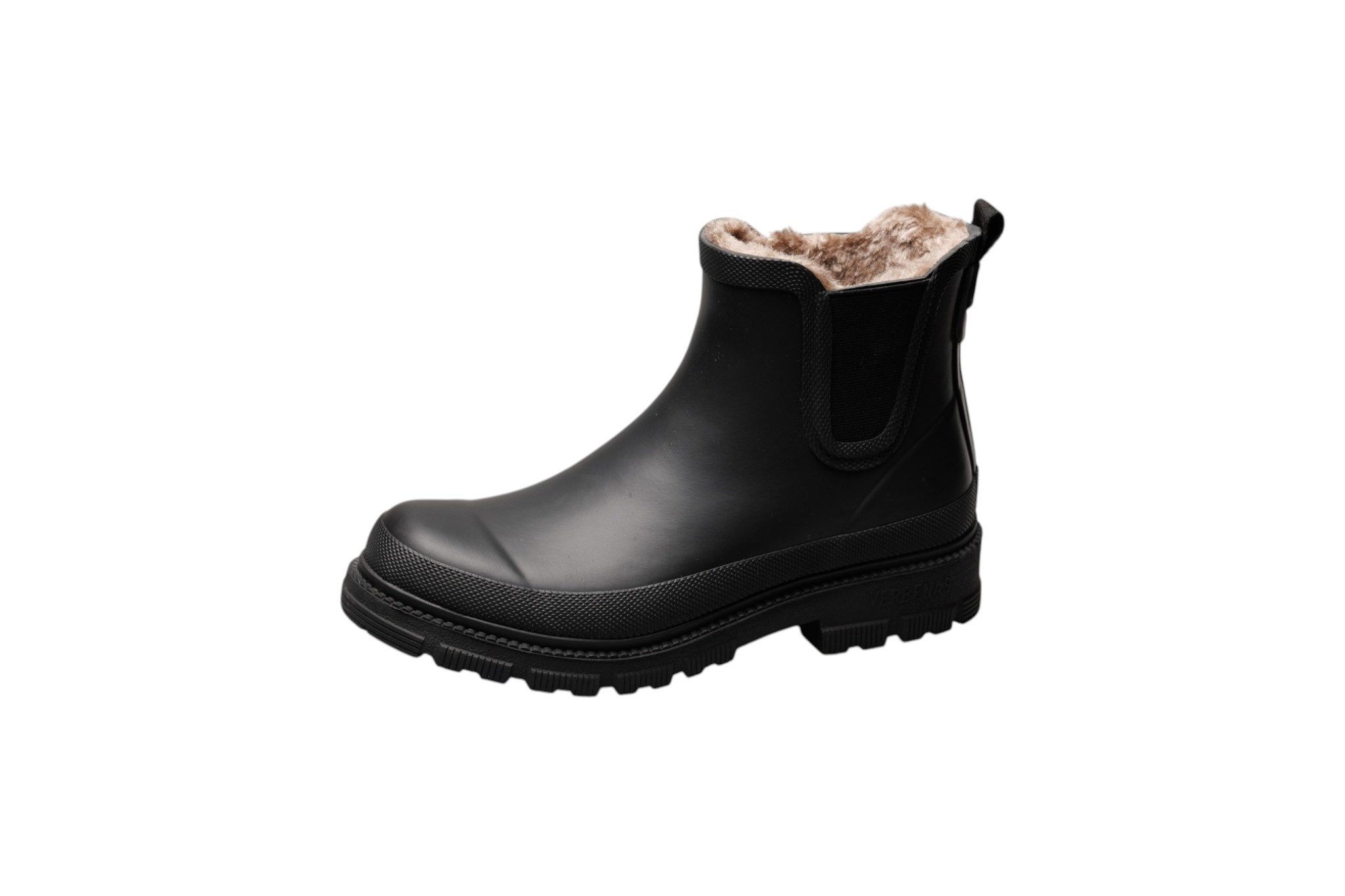 VERBENAS LUA FUR SMOOTH Gummistiefelette Rainboots, Regenstiefel mit Logo-Schriftzug