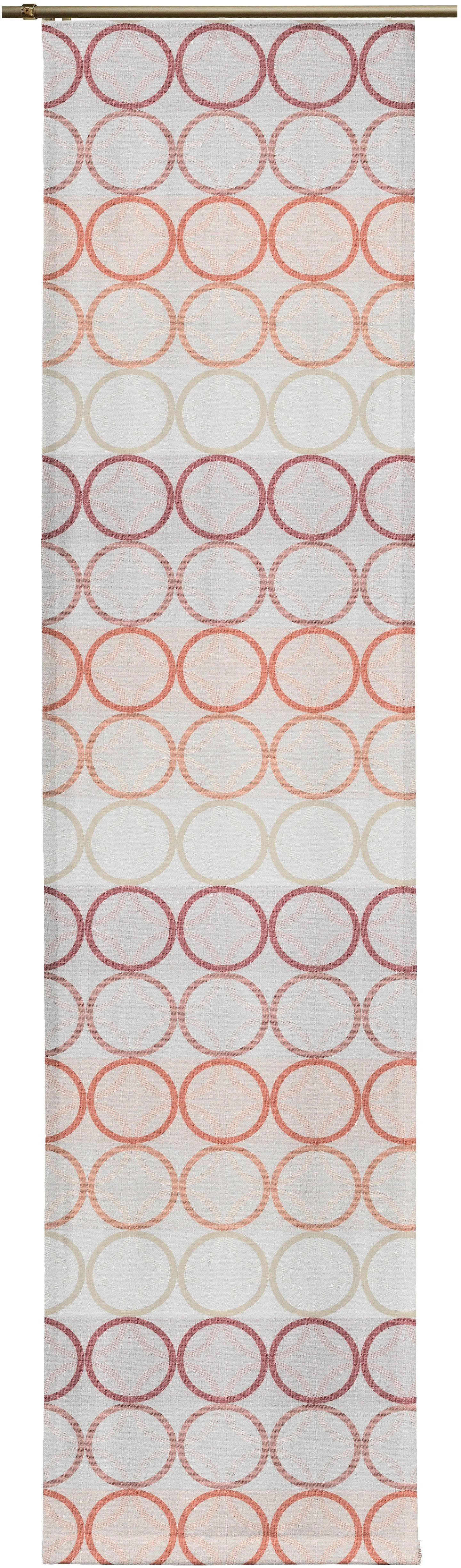 Wirth Schiebegardine Zirbello (1 St), Paneelwagen, blickdicht, Jacquard