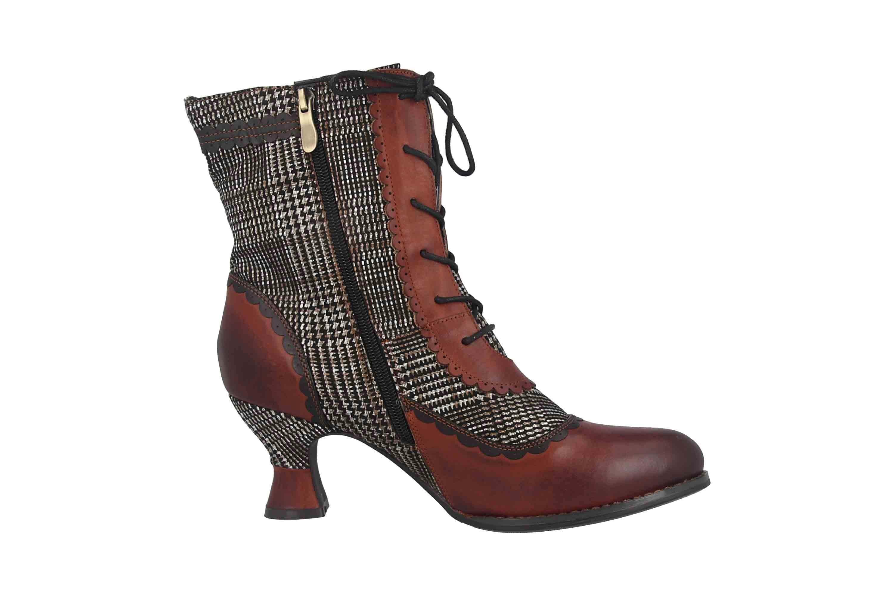 Step Stiefel Spring BEWITCH-PLAID-MBRM