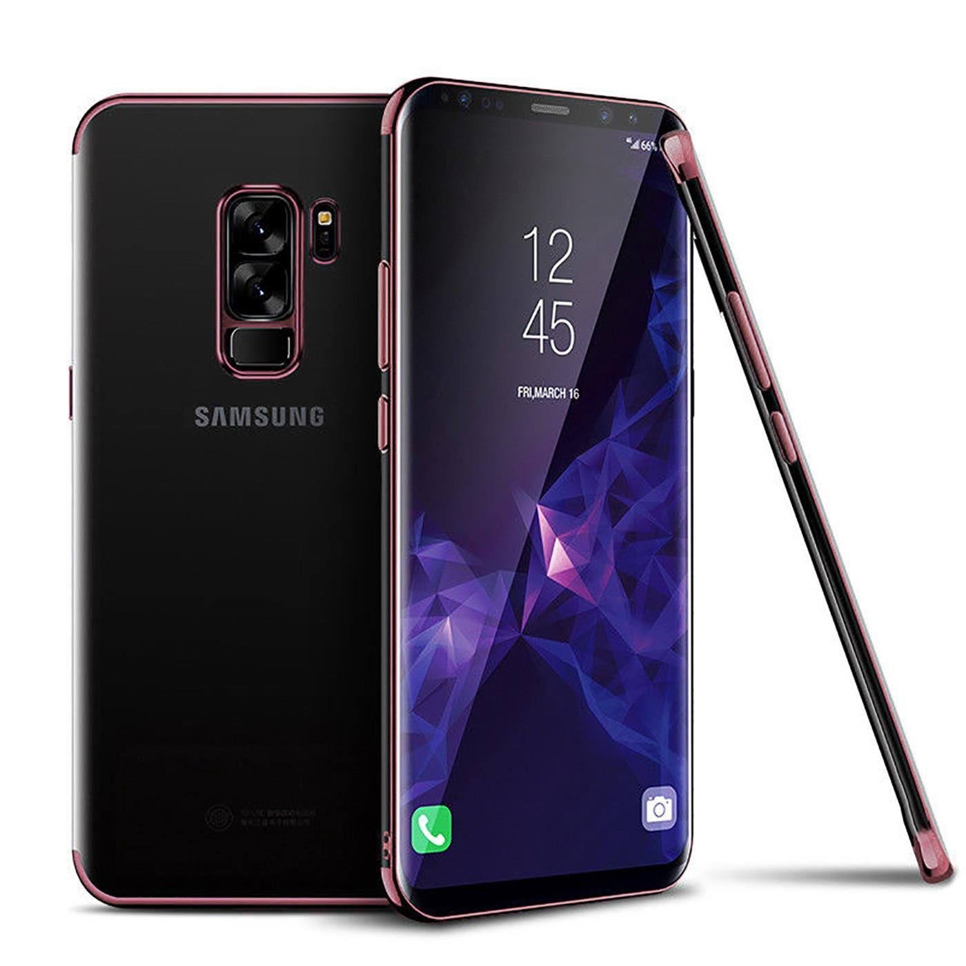 CoolGadget Handyhülle »Slim Case Farbrand« für Samsung Galaxy J3 2017 5  Zoll, Hülle Silikon Cover für Samsung J3 2017 Schutzhülle Transparent  online kaufen | OTTO