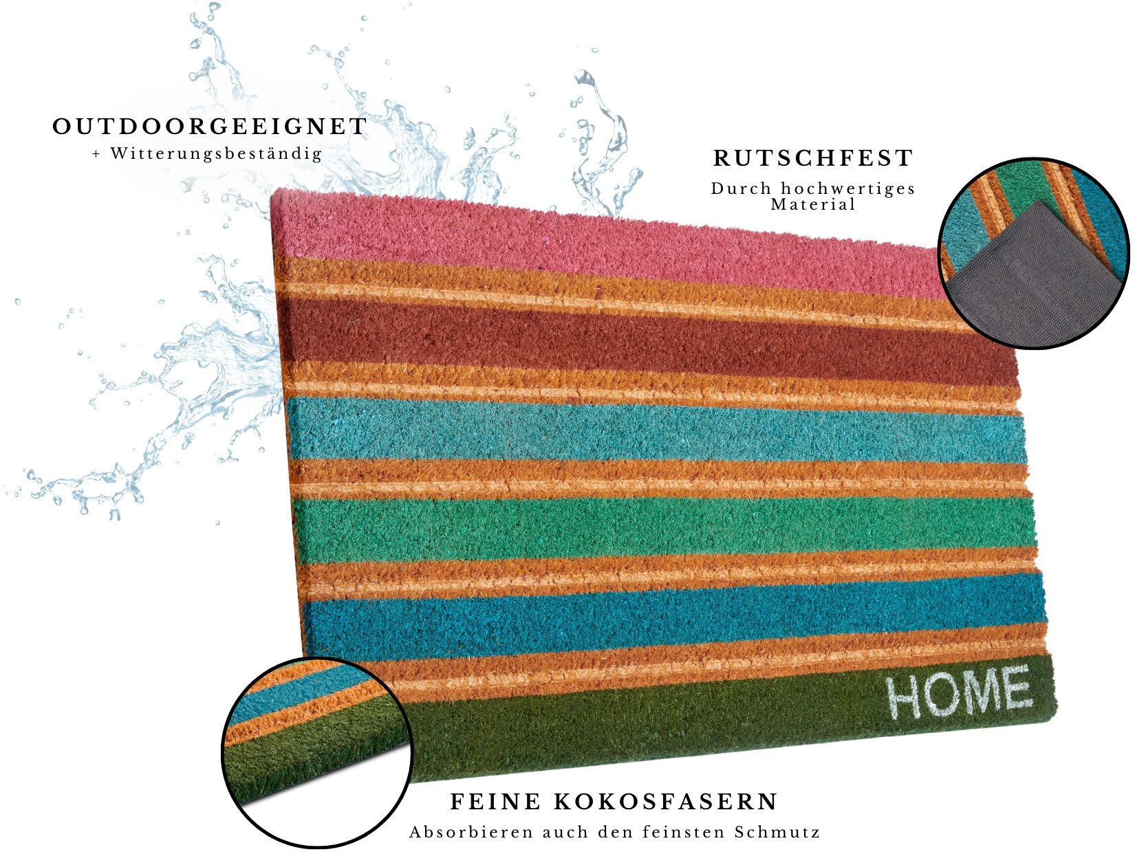 HANSE Home Fußmatte Mix Mats Kokos günstig online kaufen