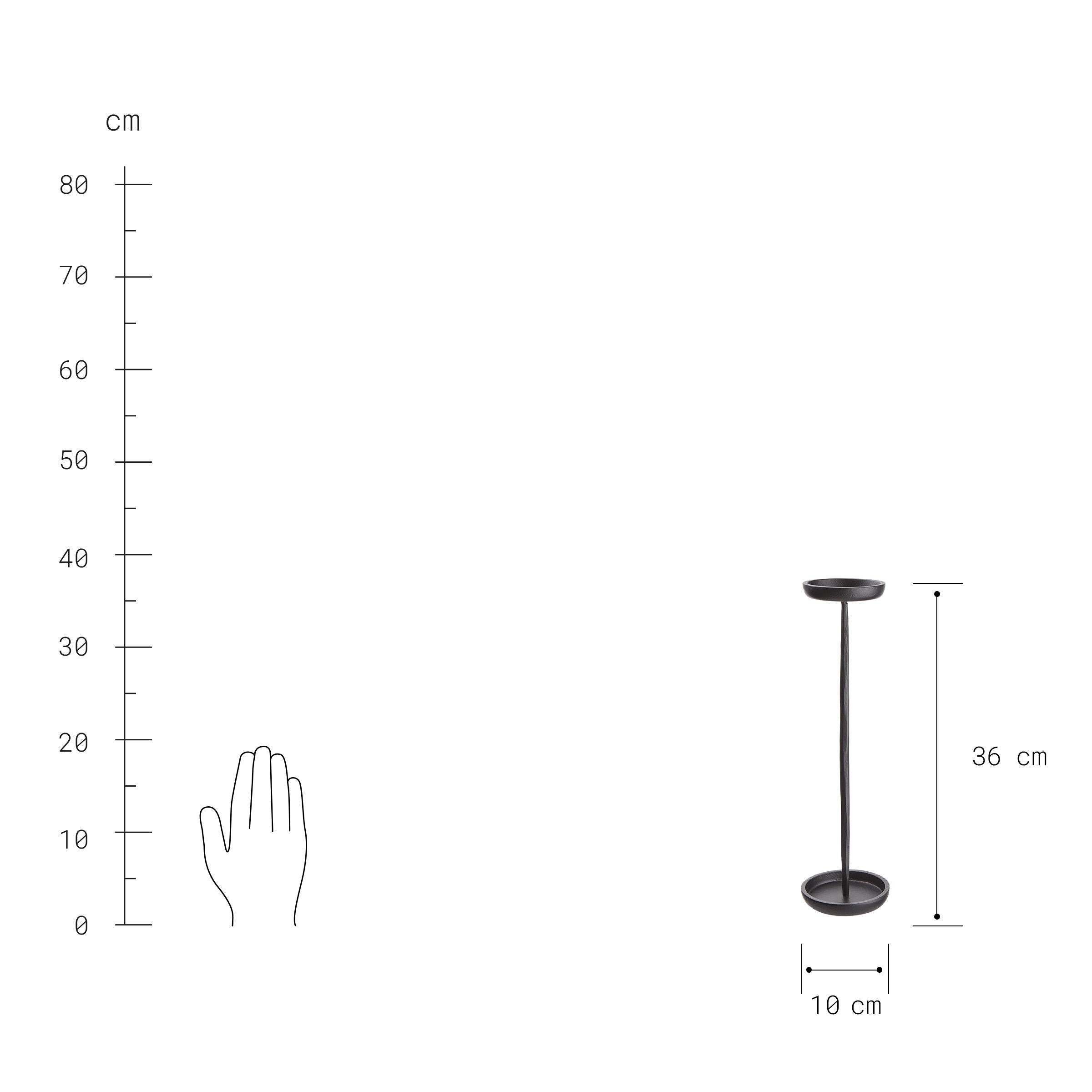 Kerzenhalter Kerzenhalter 36cm FAROL Höhe BUTLERS